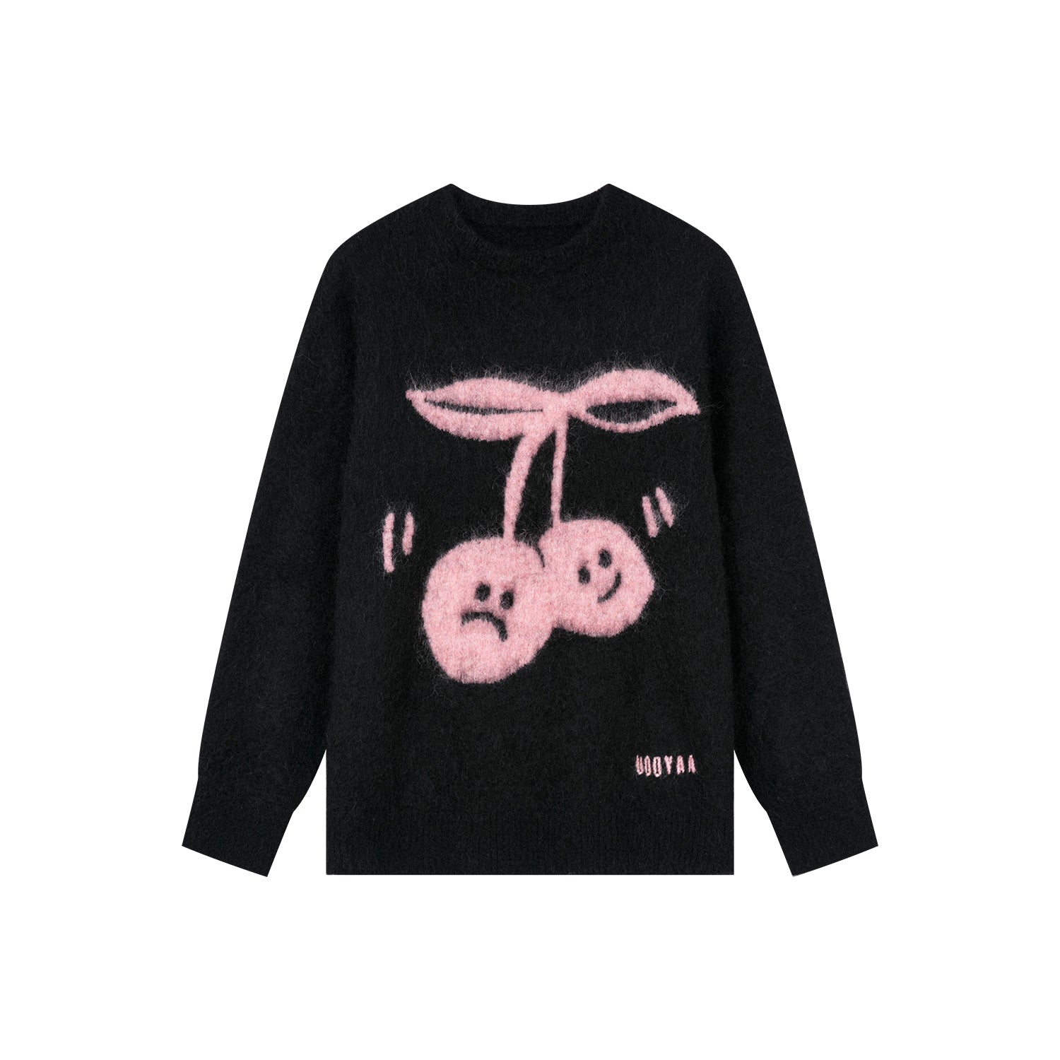 Emotional dynamic cherry pullover