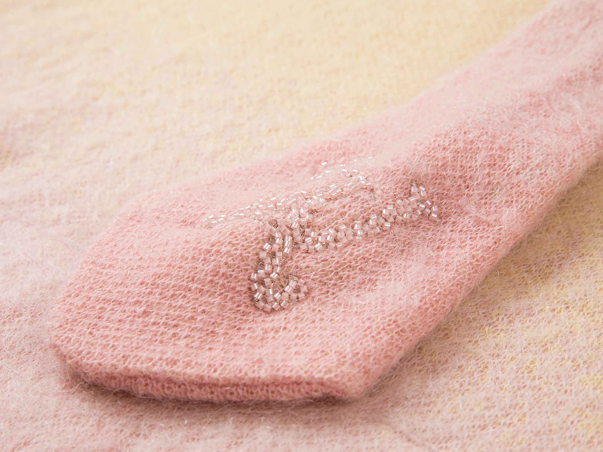 Gradient color tie-dye hooded pullover sweater