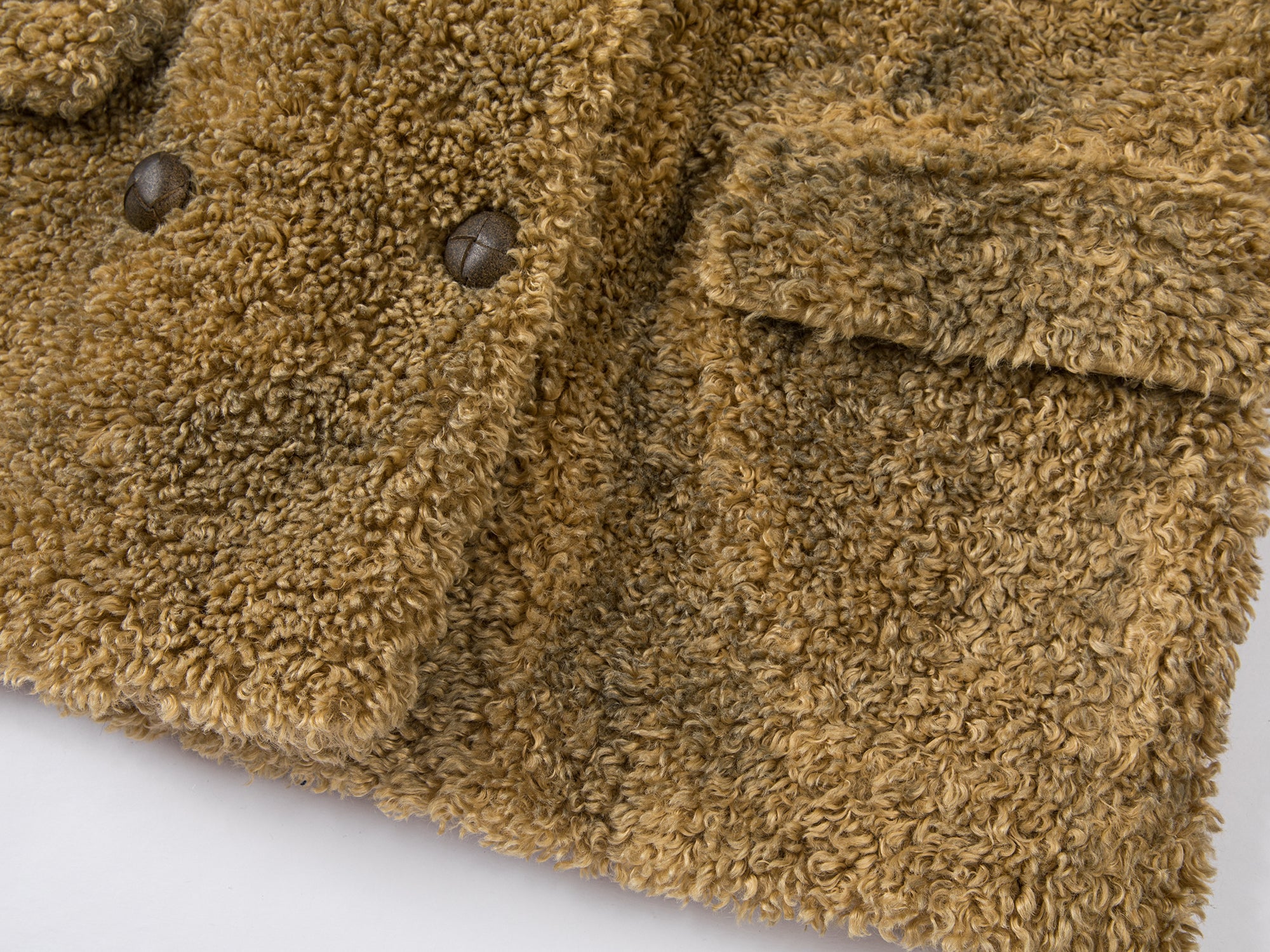 Vintage shearling blazer