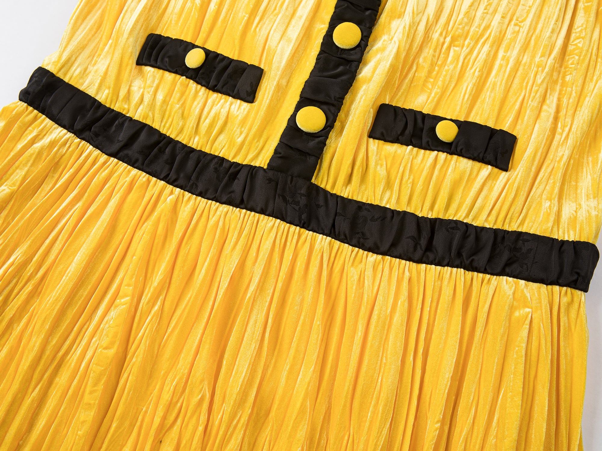 Velvet Chanel-style tank dress