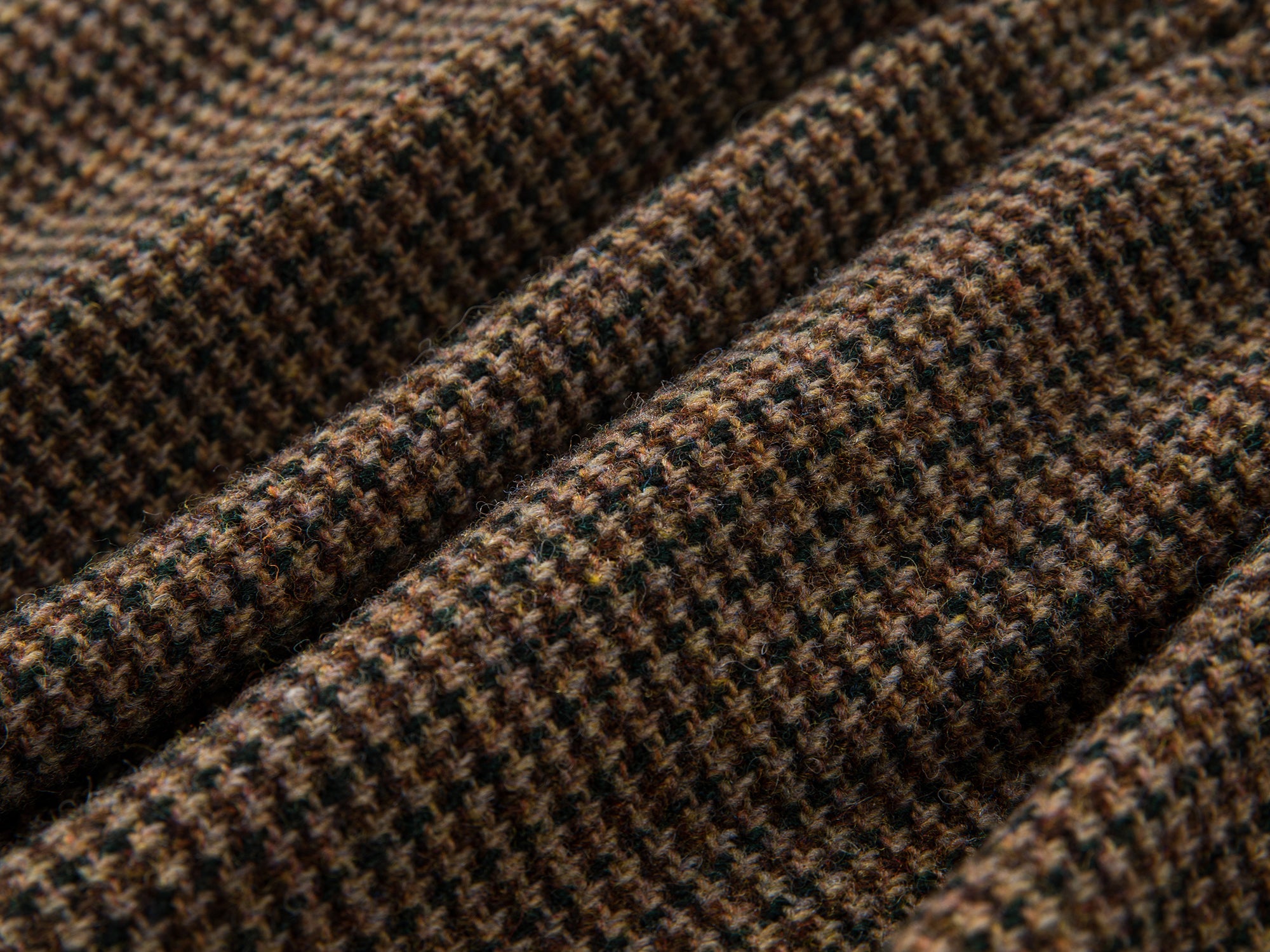 Classic plaid wool skort