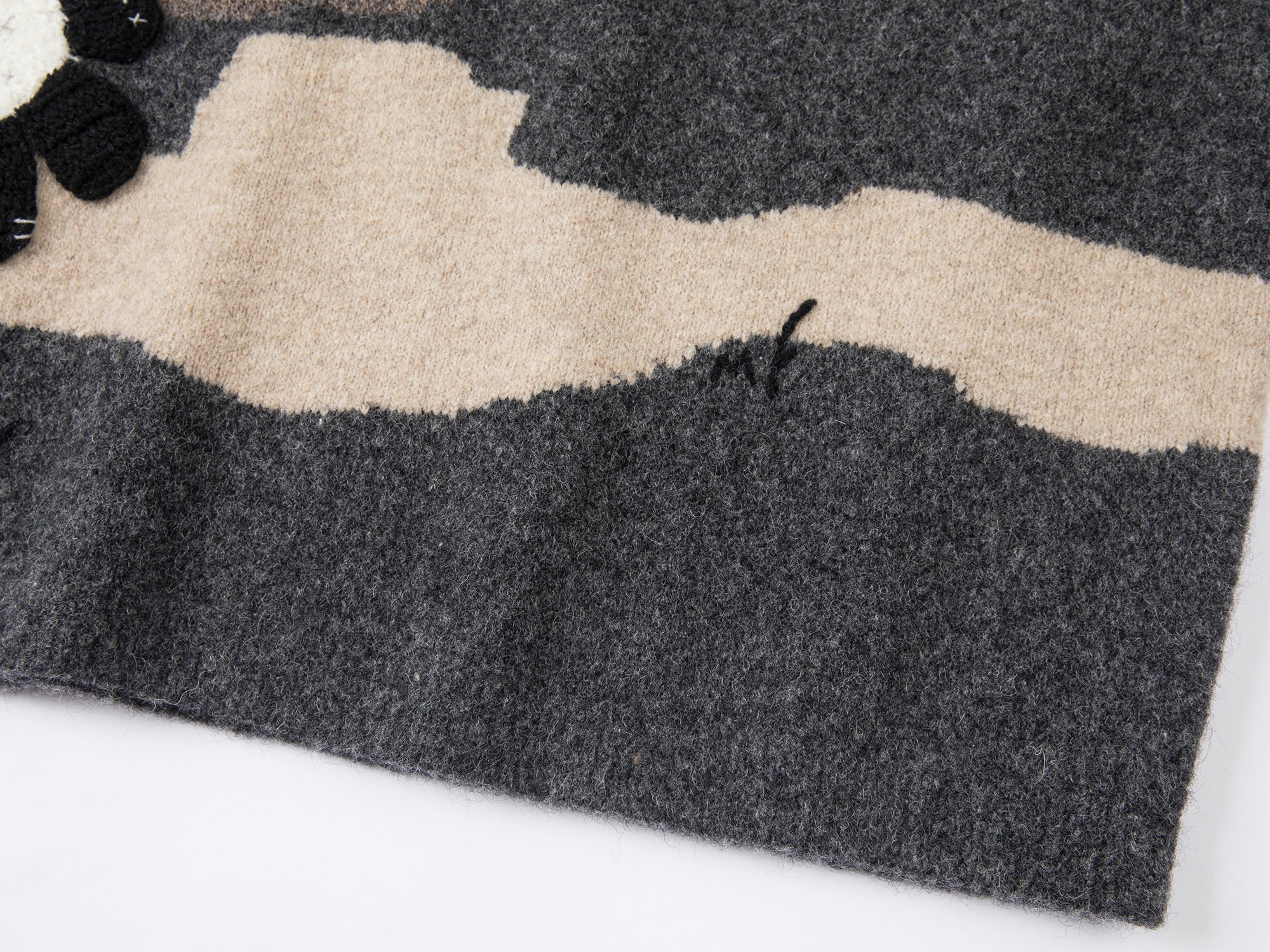 Fairytale landscape panda pullover sweater