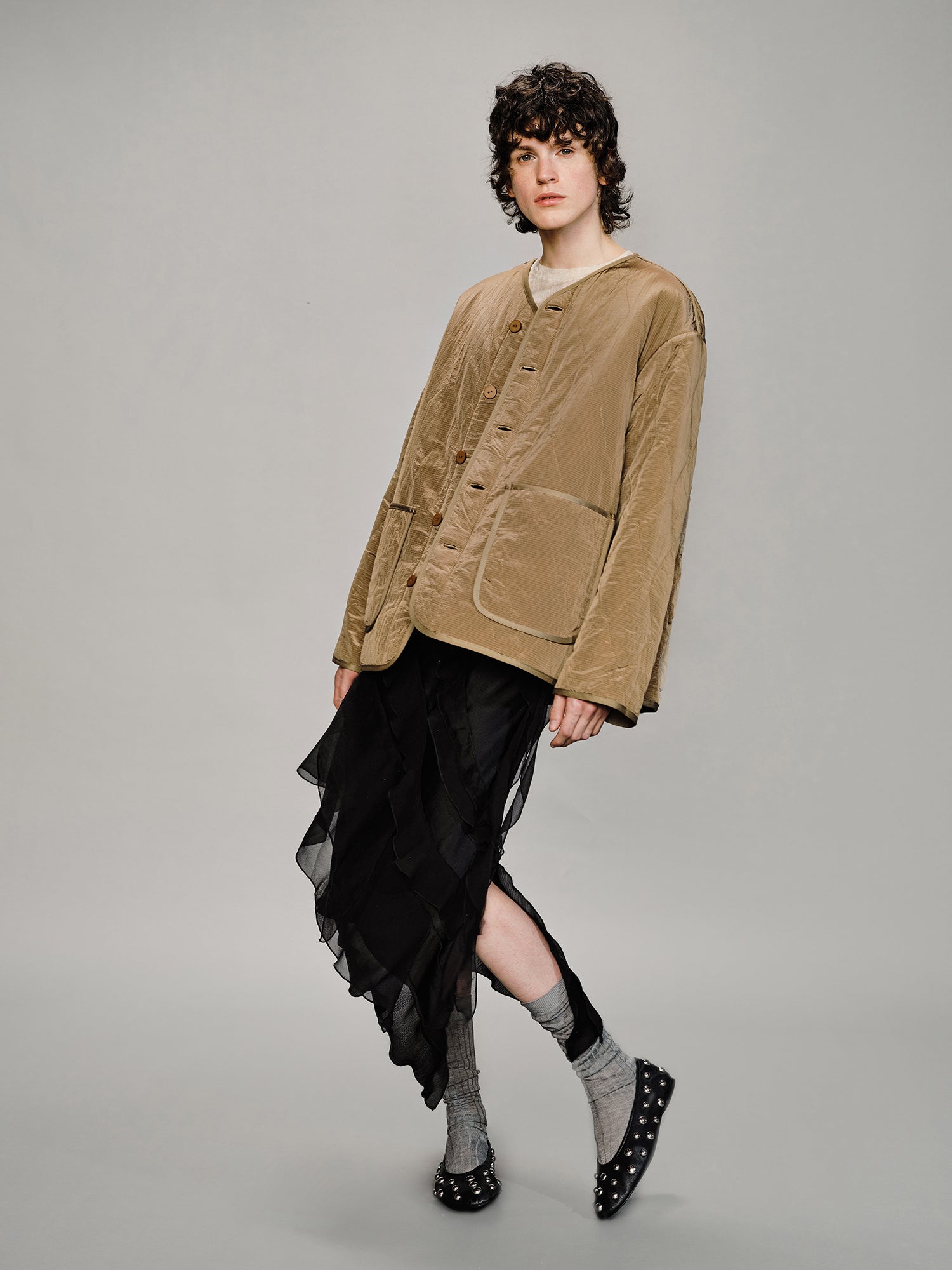 Dynamic cherry fair isle cotton coat cardigan