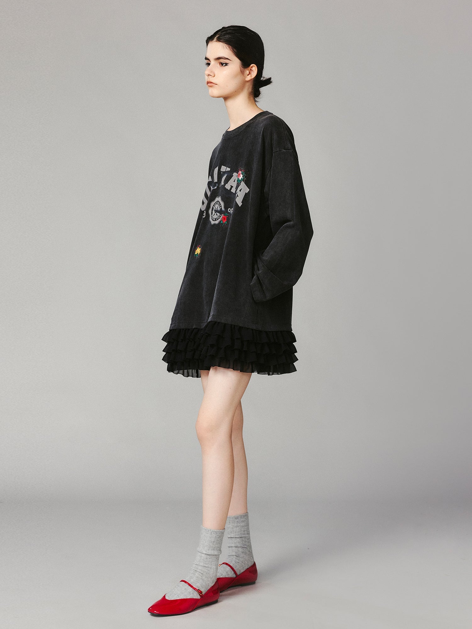 Collegiate T-shirt dress