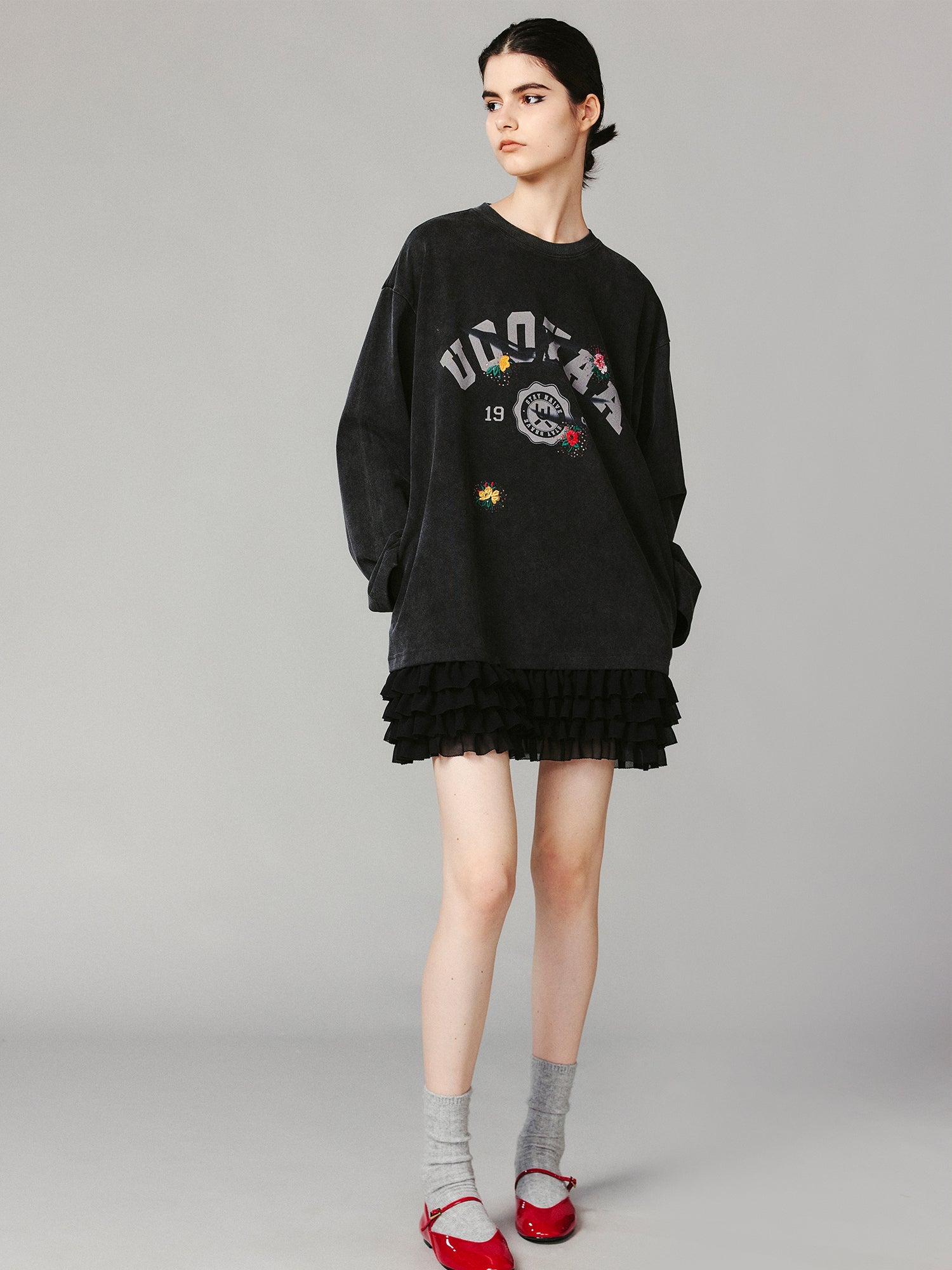 Collegiate T-shirt dress