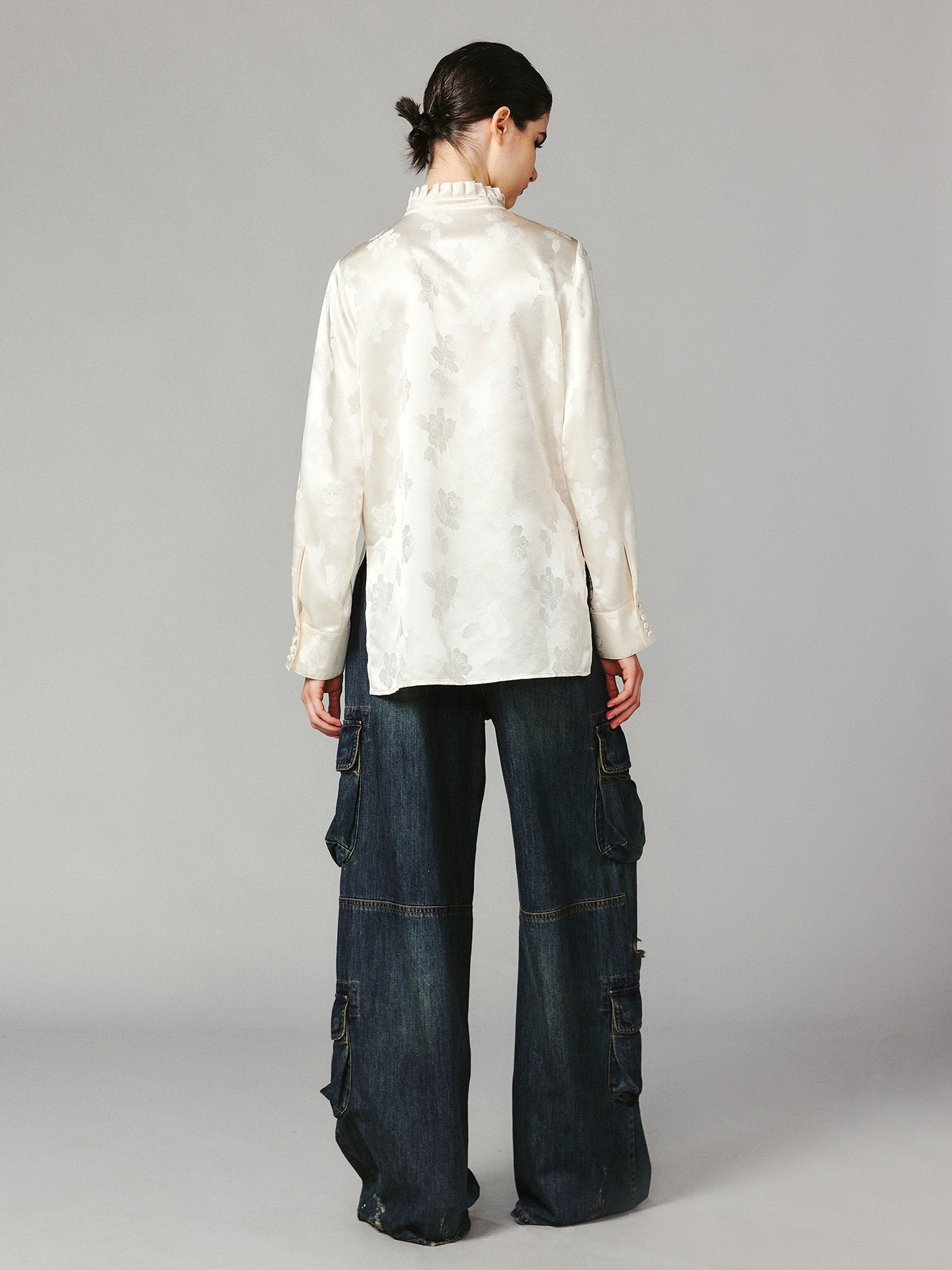 Romantic Chinese-style shirt