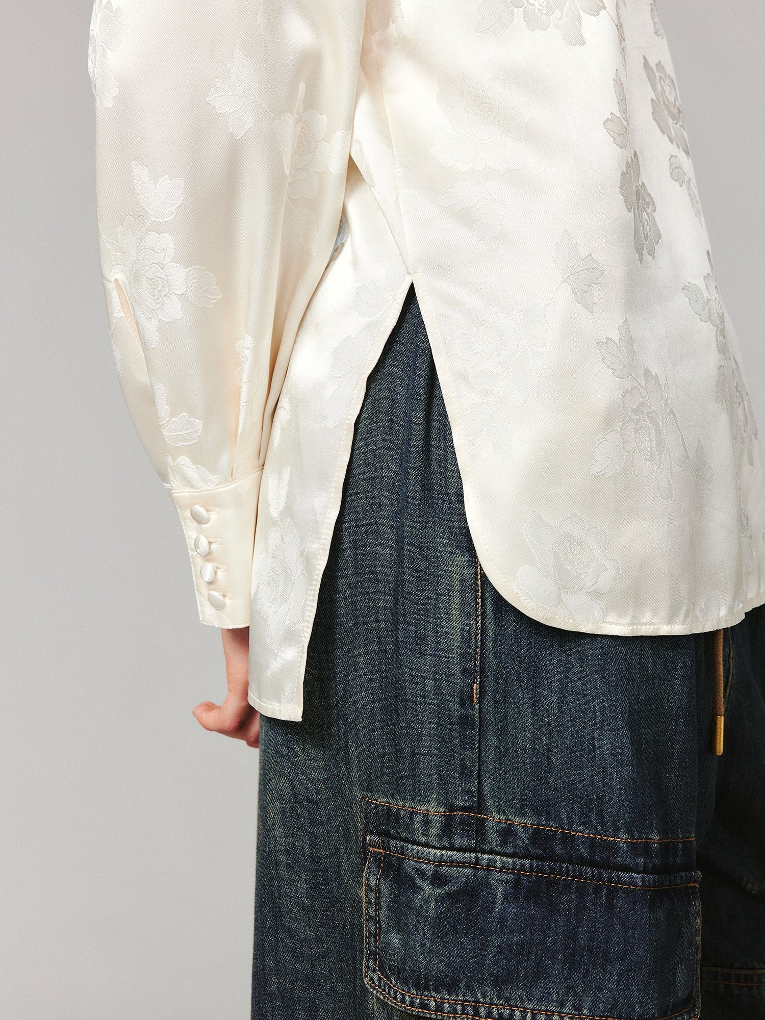 Romantic Chinese-style shirt