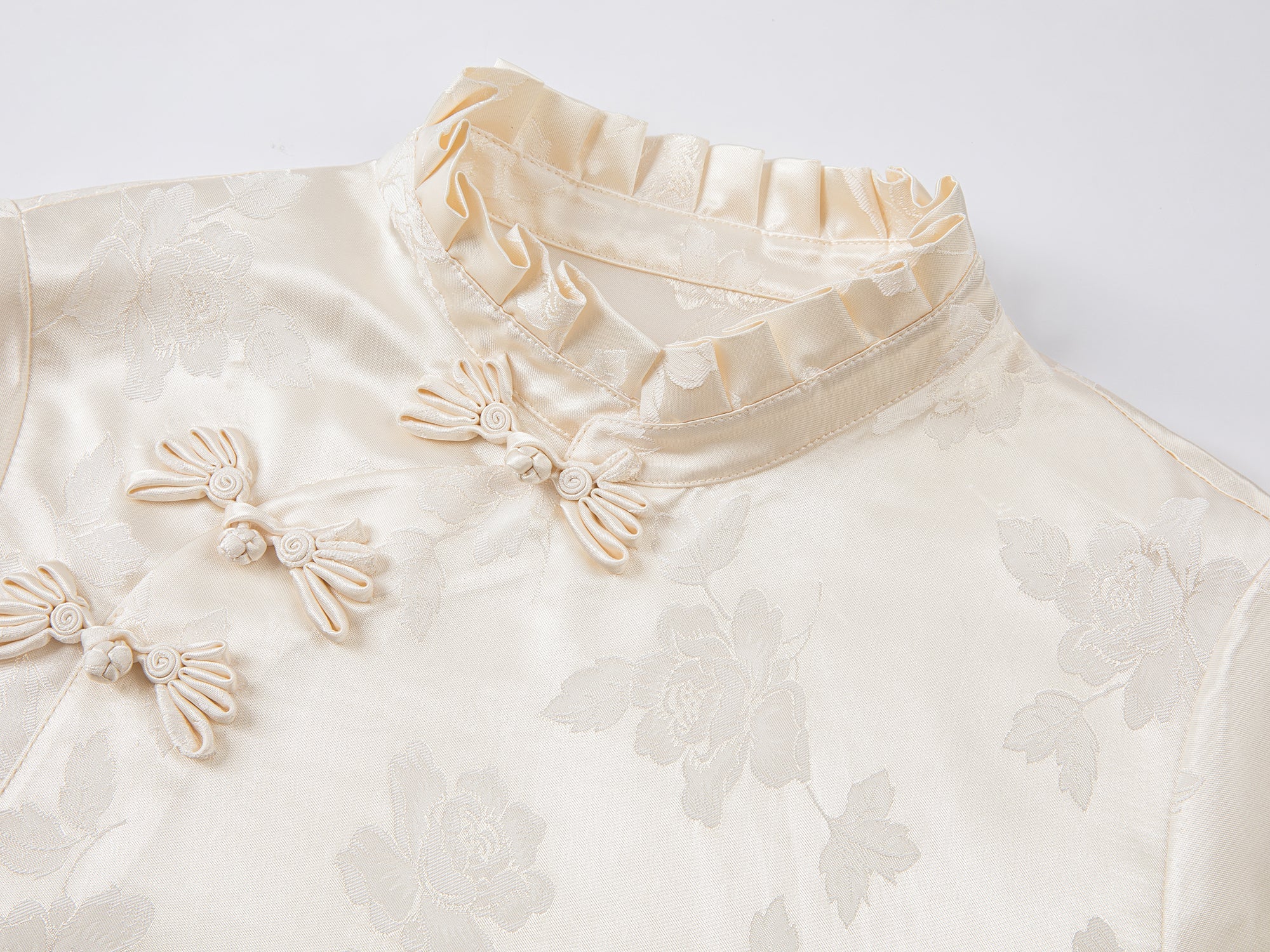 Romantic Chinese-style shirt