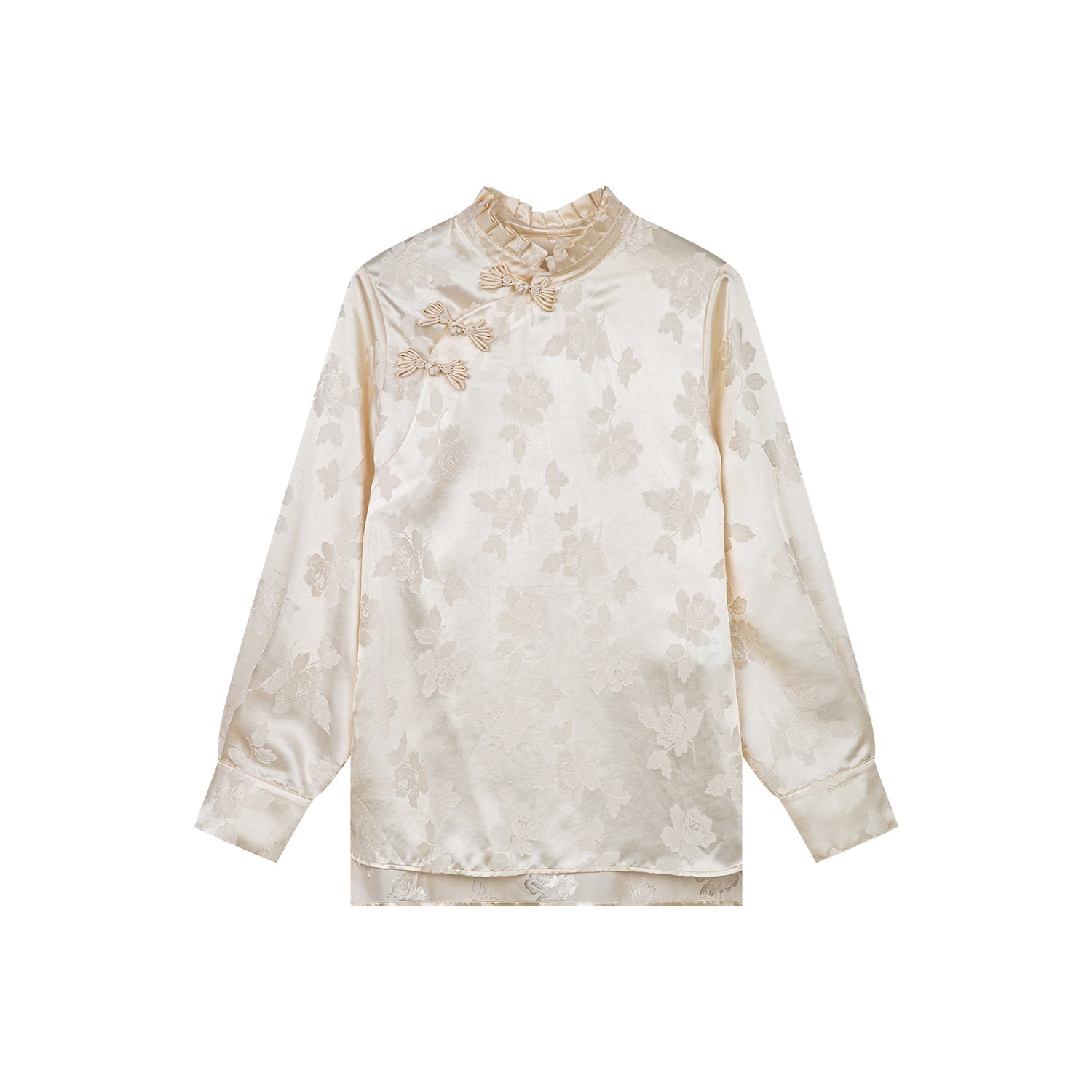 Romantic Chinese-style shirt