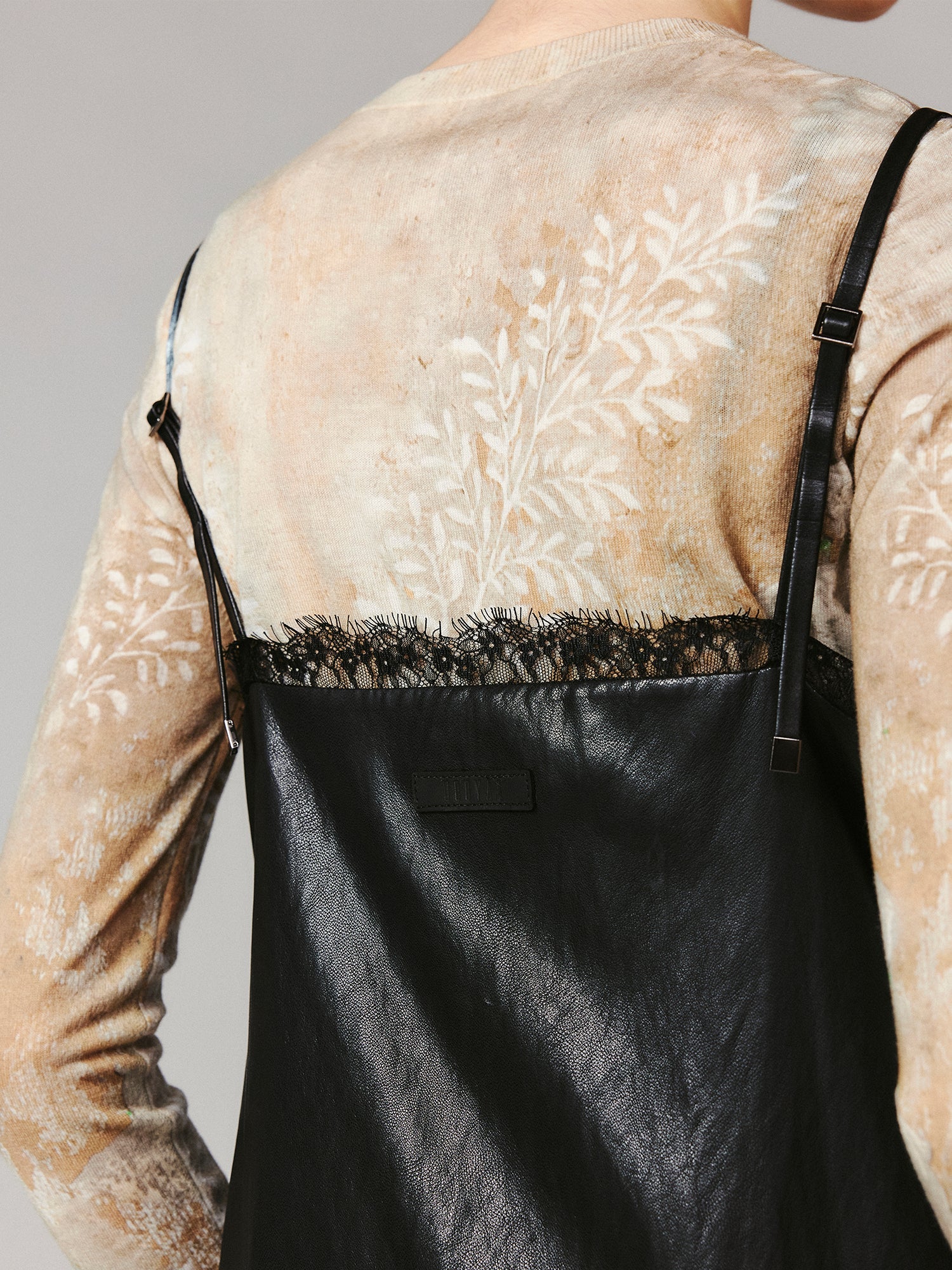 Floral wallpaper sweater