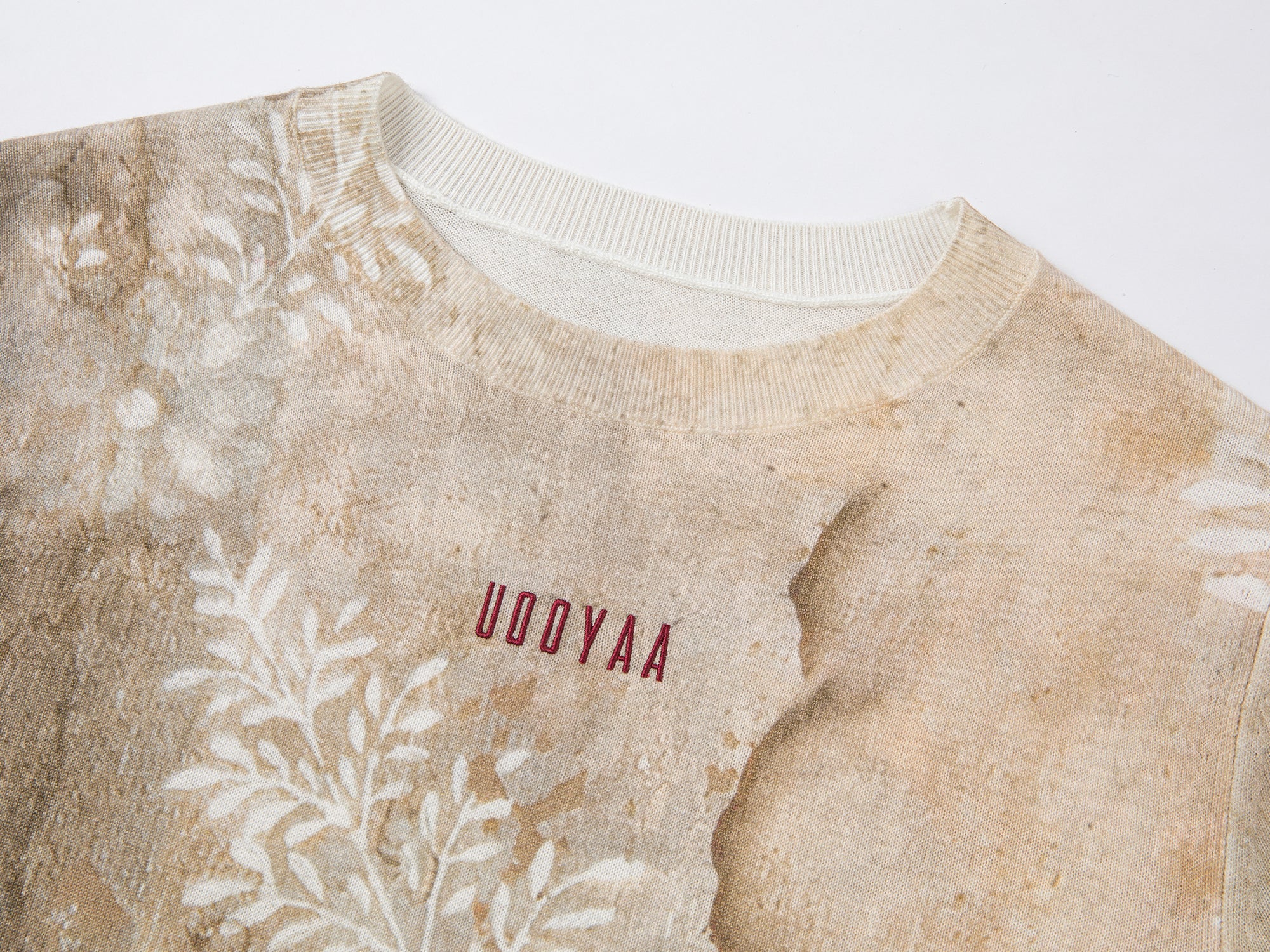 Floral wallpaper sweater