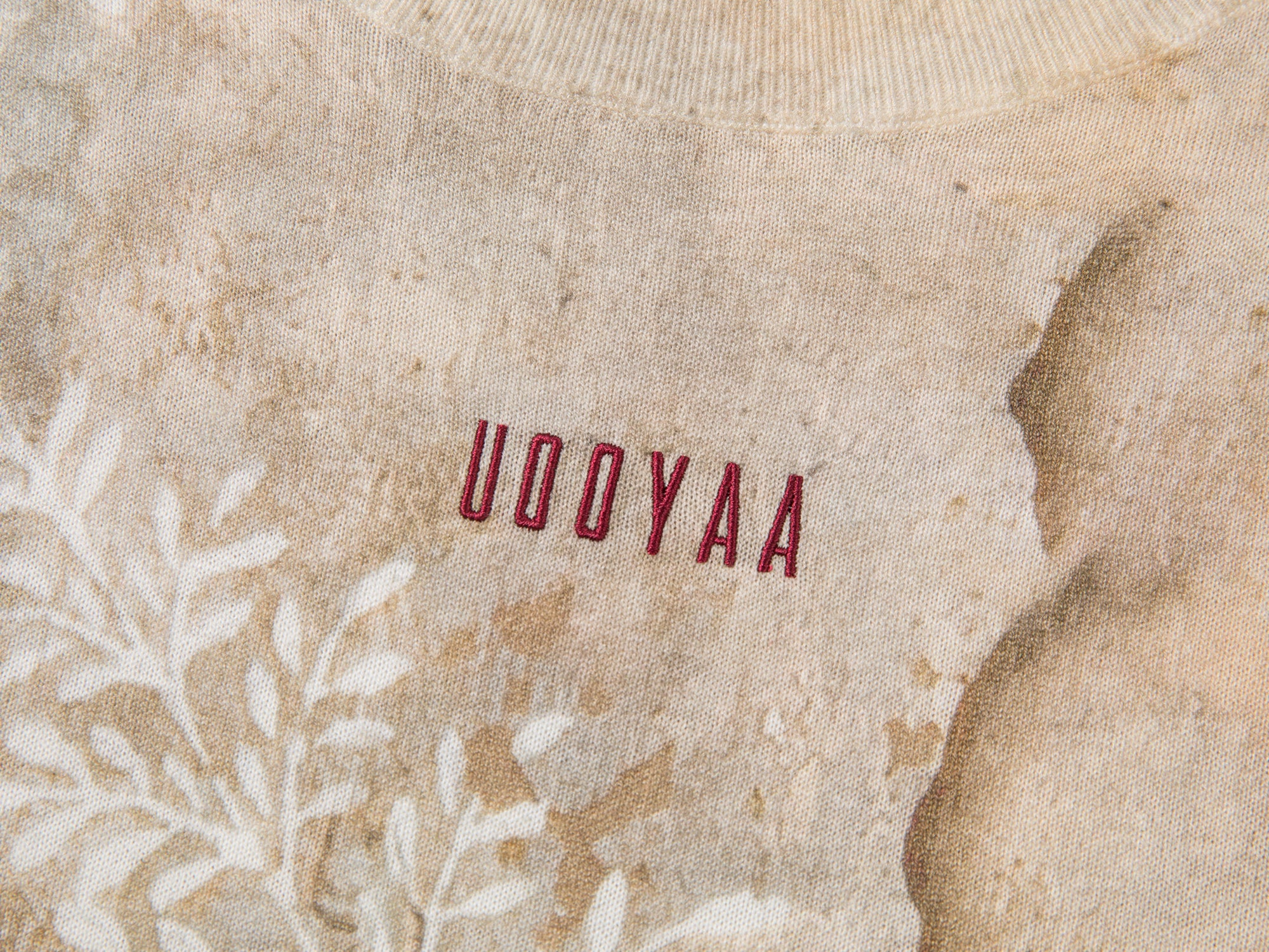 Floral wallpaper sweater