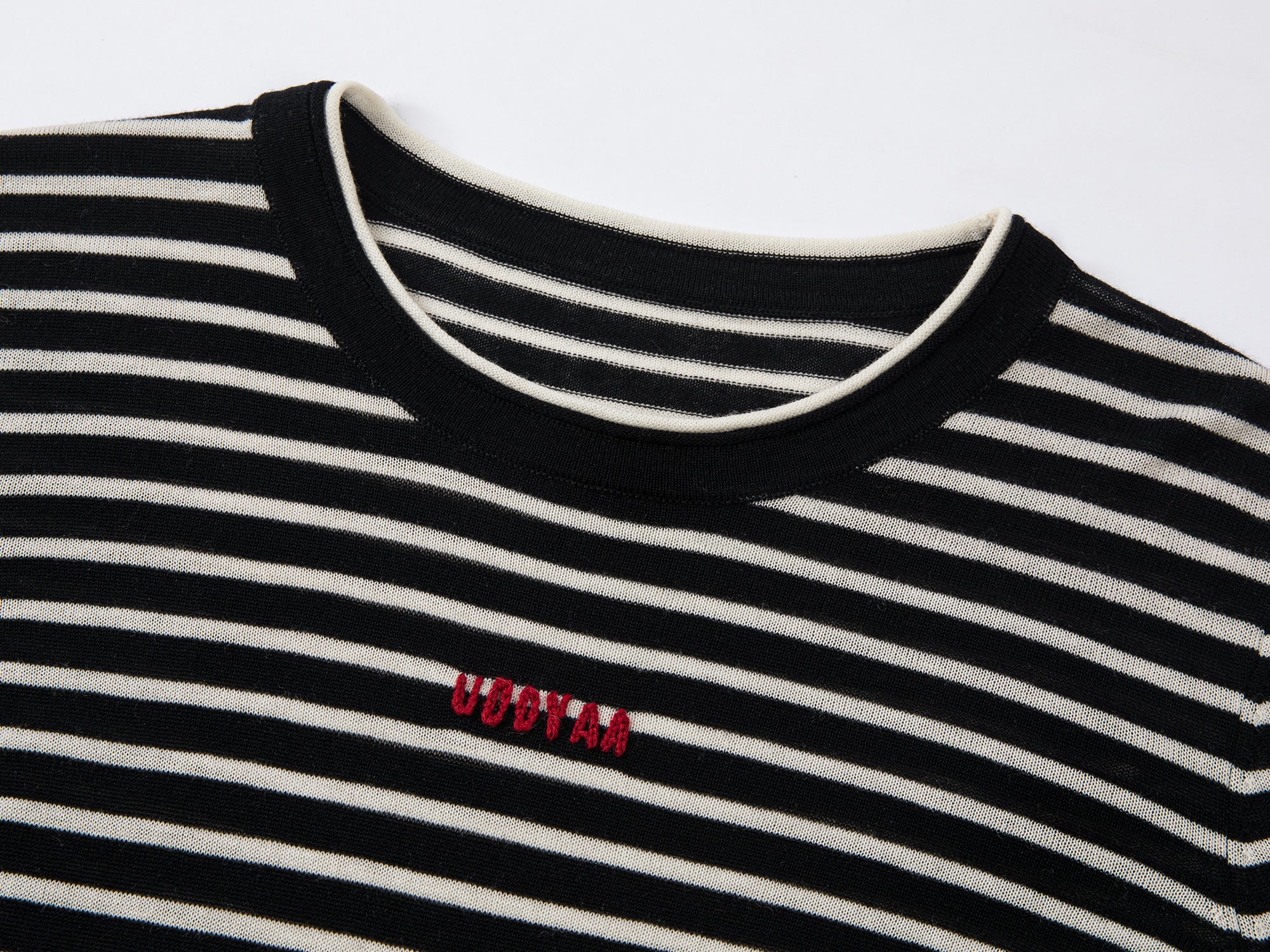 Lambswool striped sweater