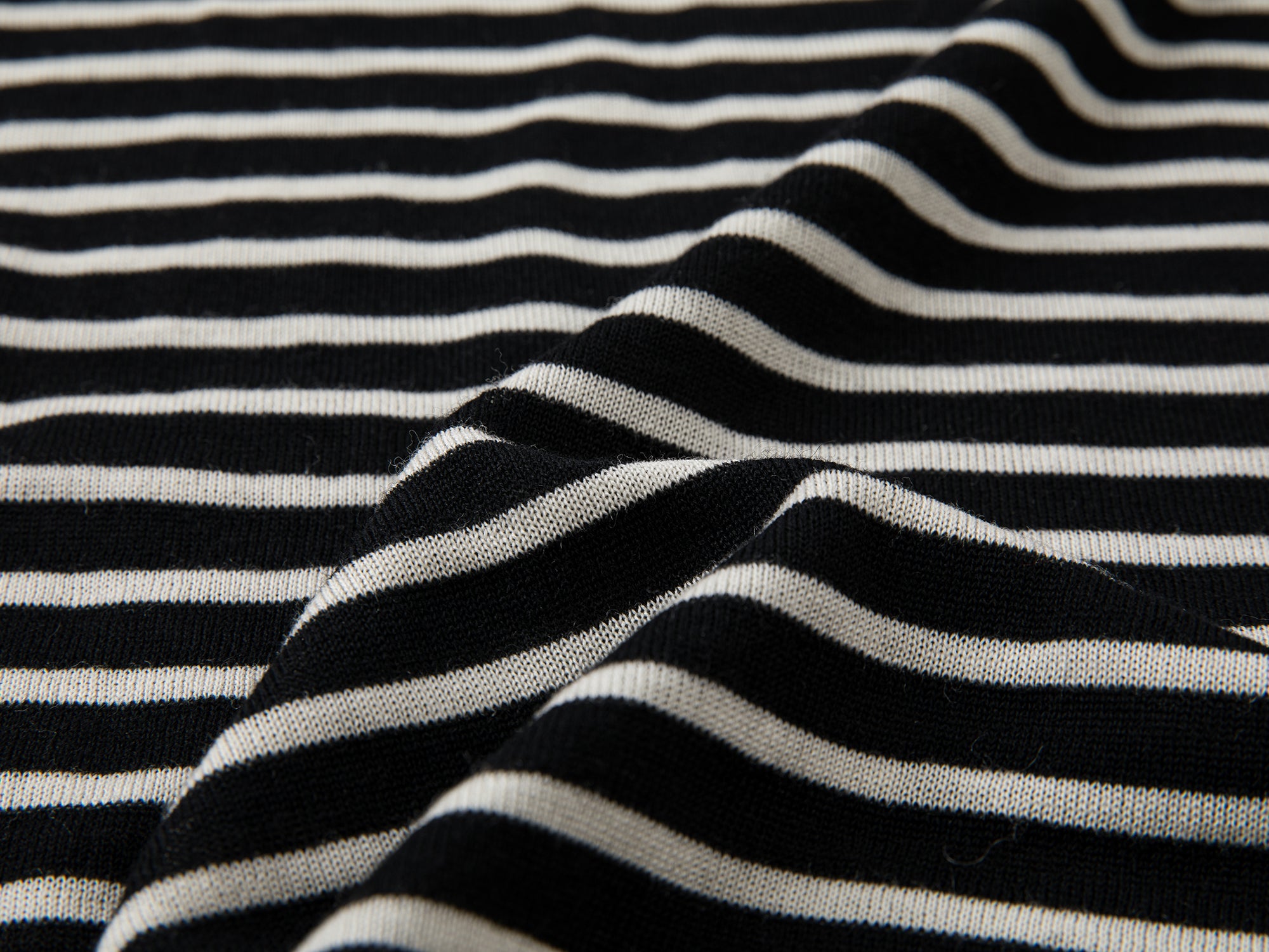 Lambswool striped sweater