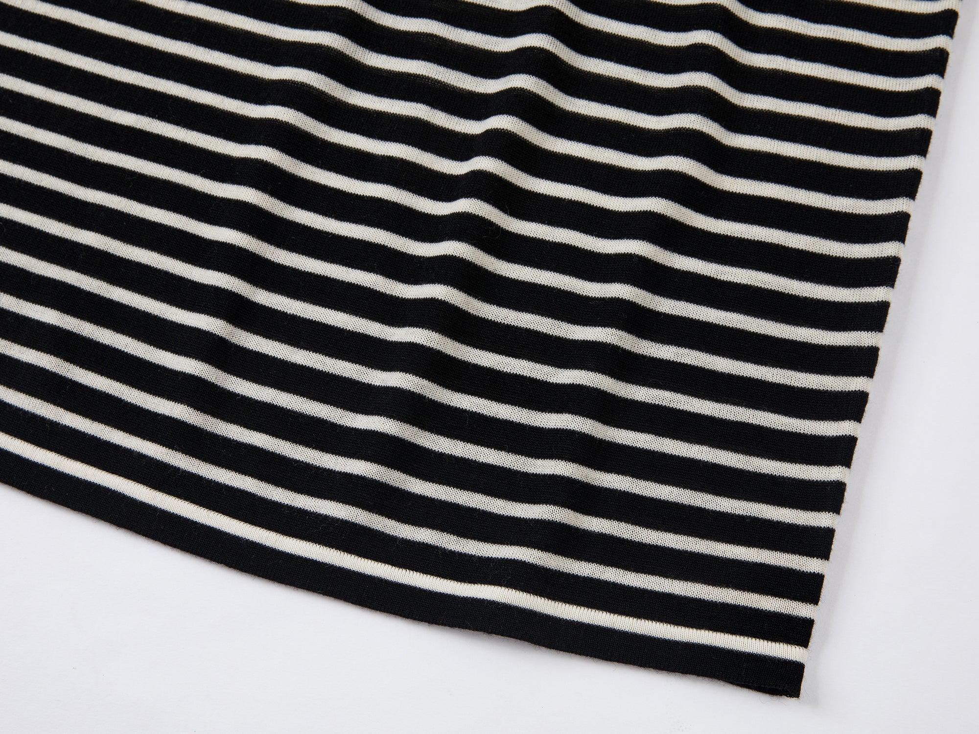 Lambswool striped sweater