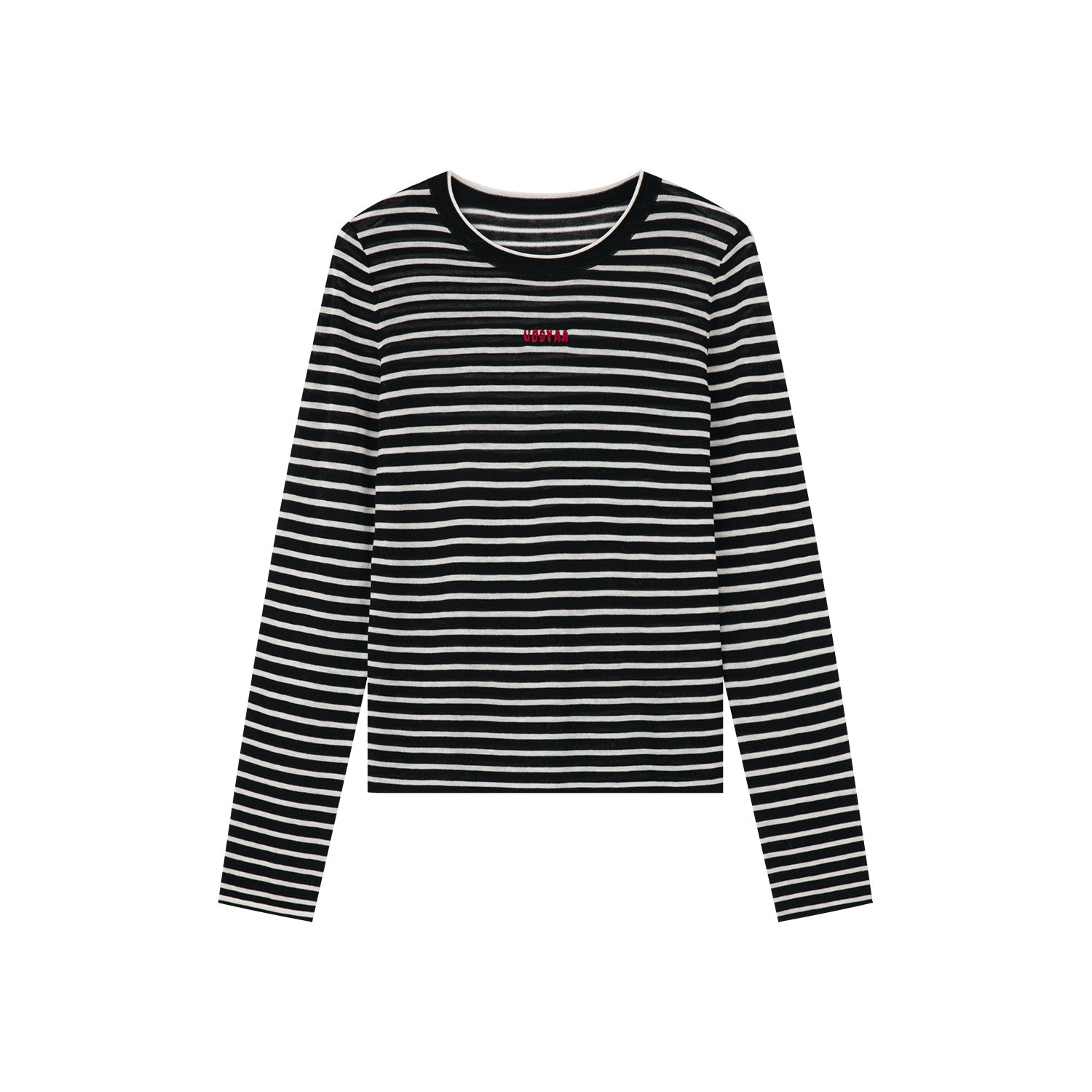Lambswool striped sweater