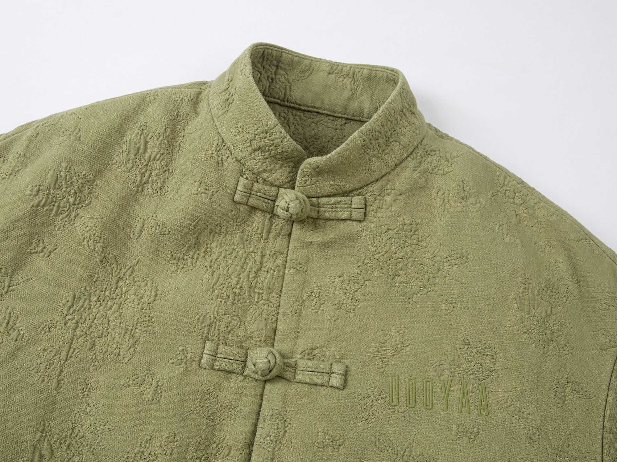 Cotton jacquard jacket