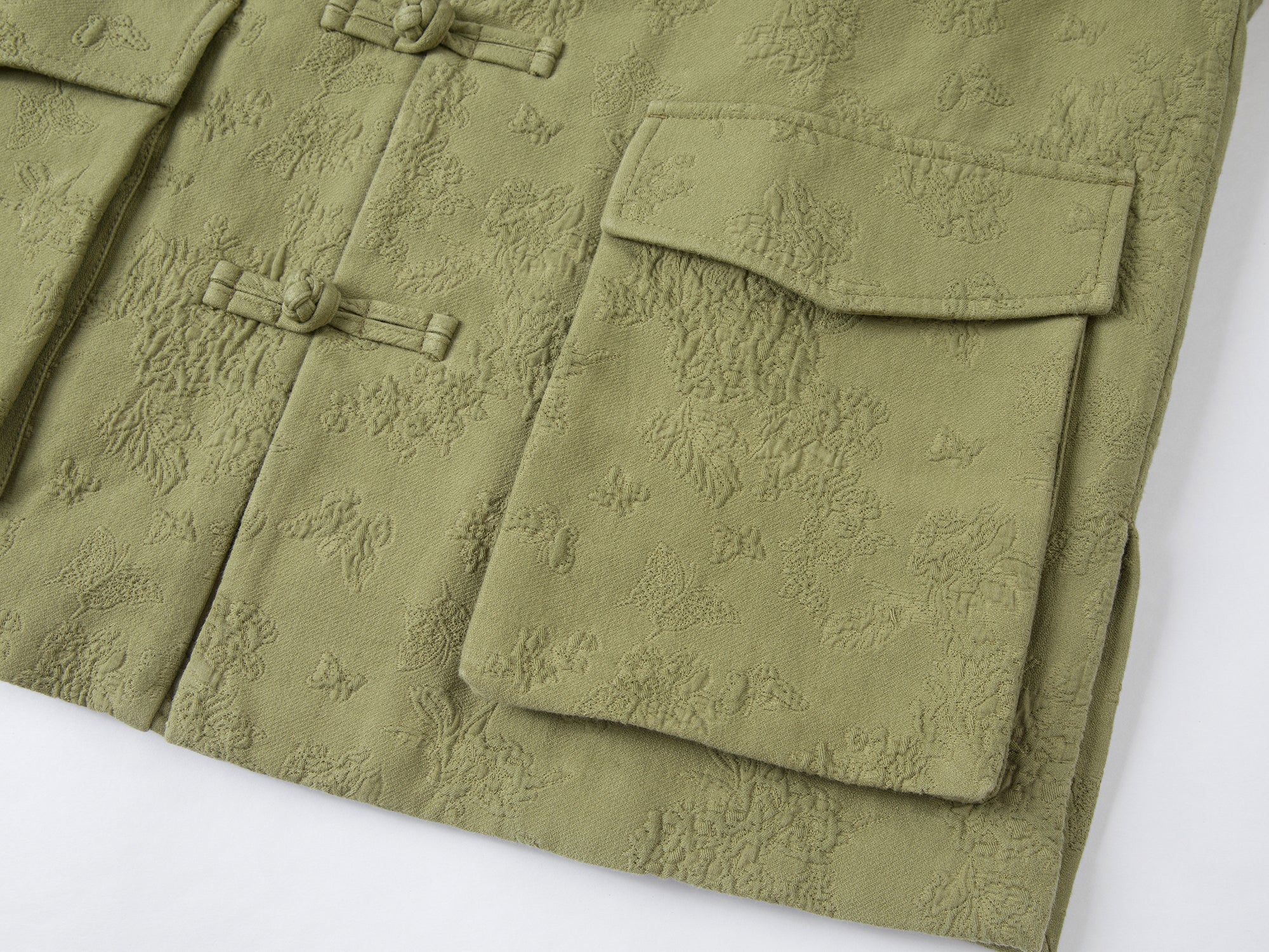 Cotton jacquard jacket