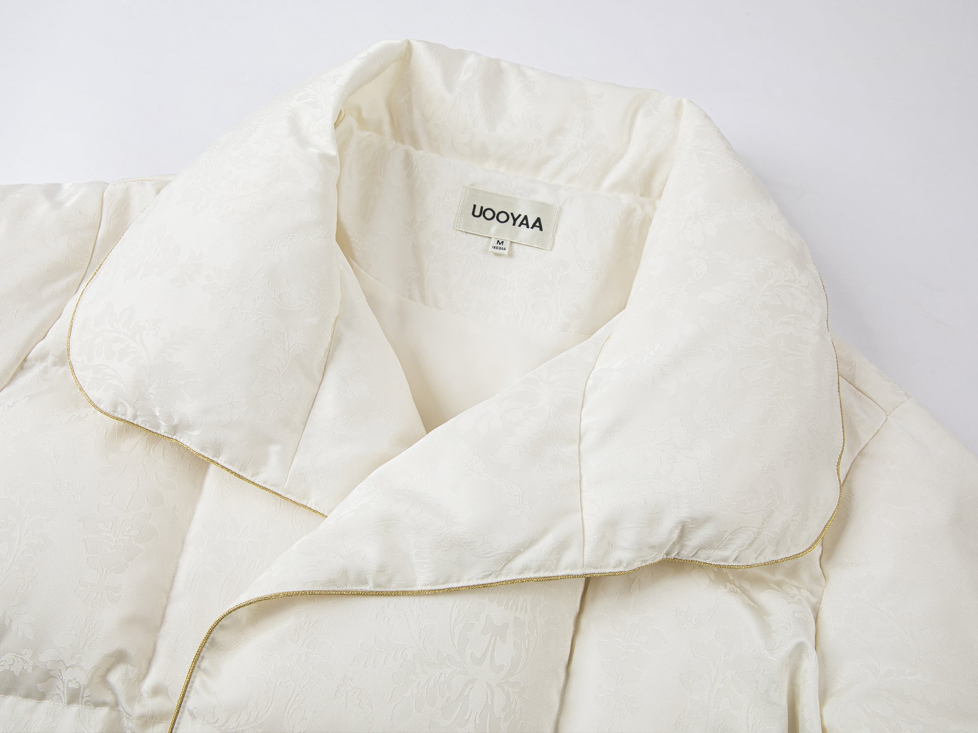 Duvet-inspired puffer coat