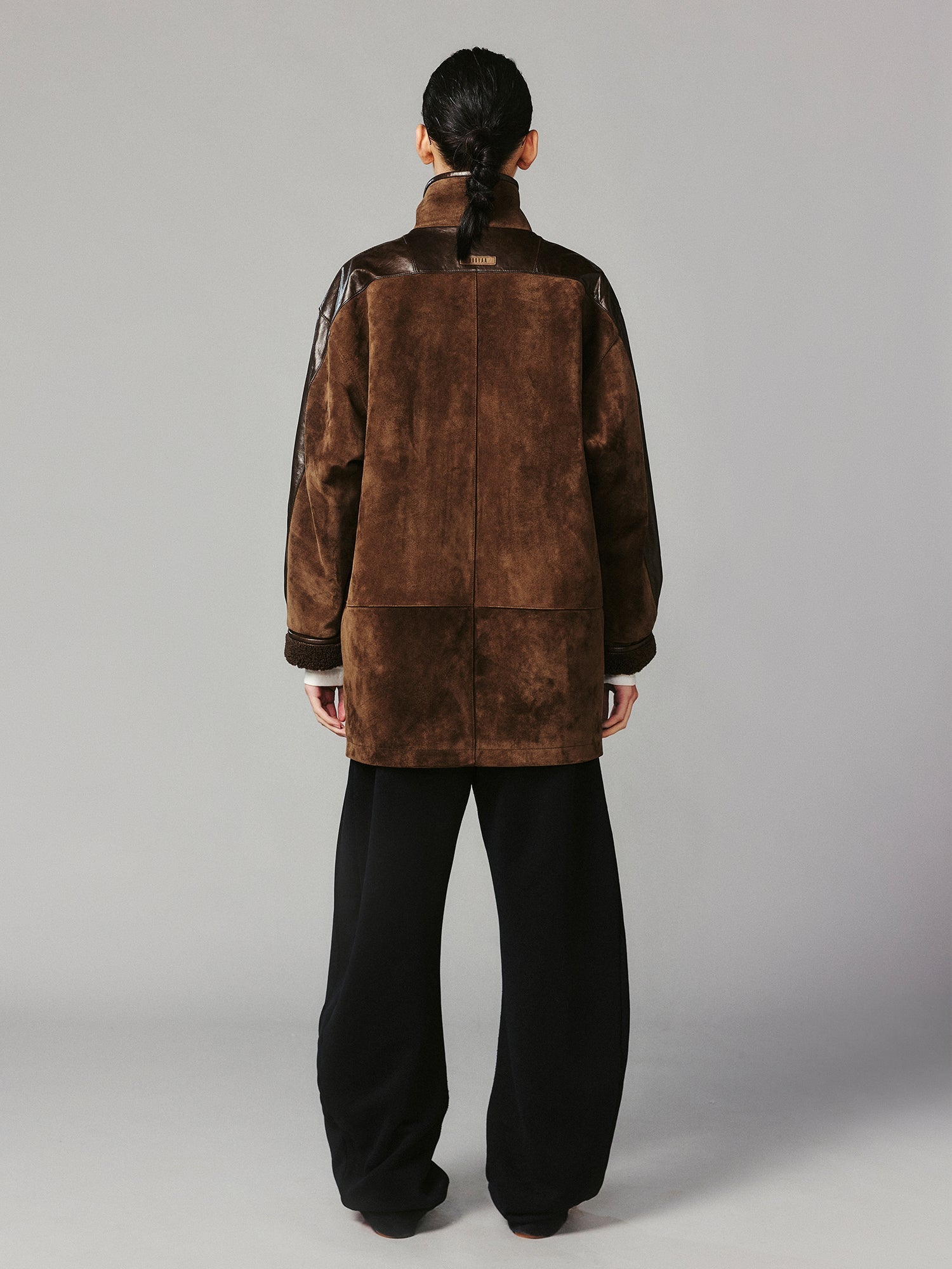 New Vintage 90s sheepskin leather coat