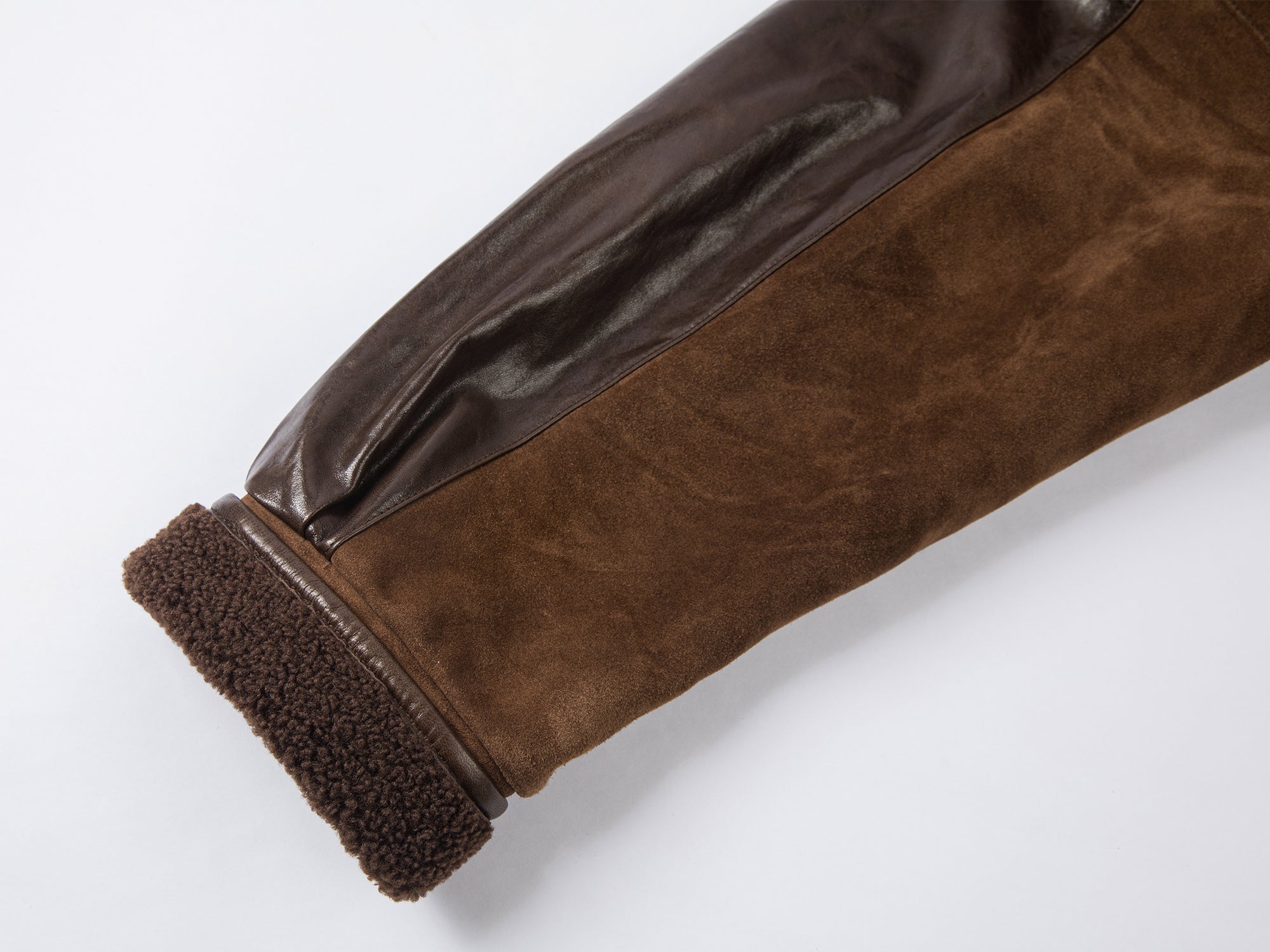 New Vintage 90s sheepskin leather coat