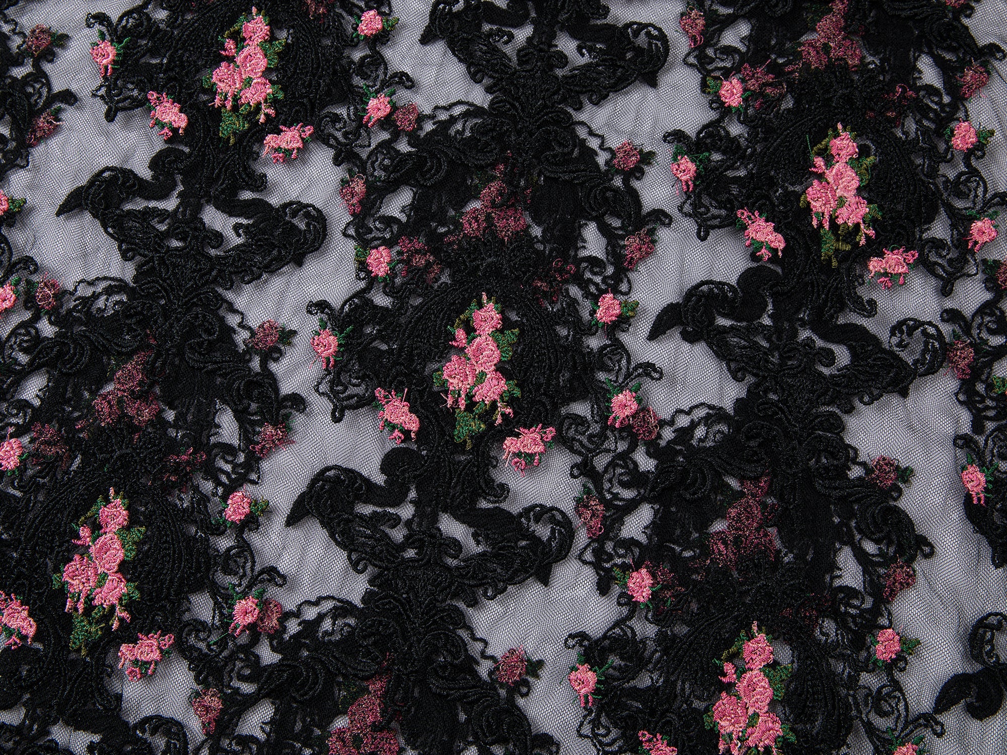 Romantic floral lace camisole dress