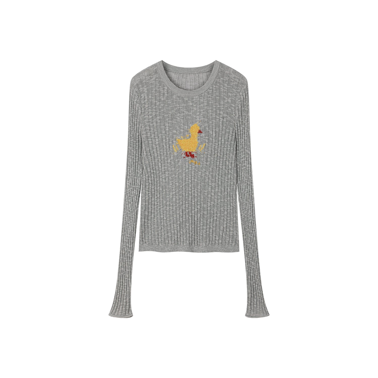 Dynamic "I" duck pullover sweater