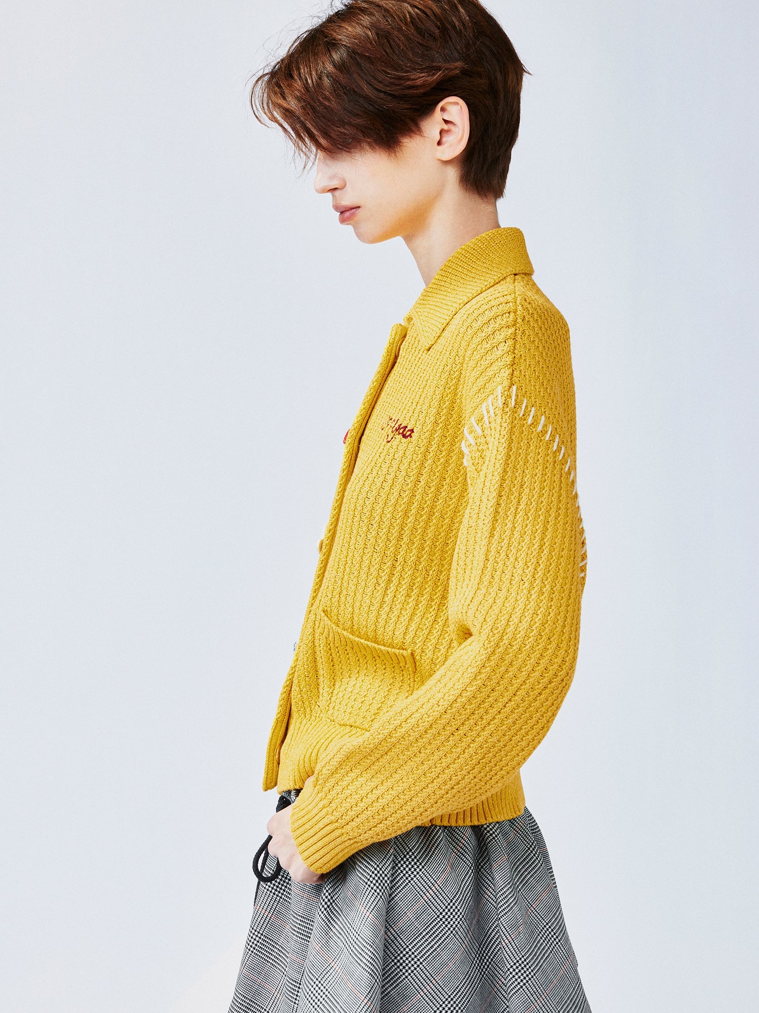 Whimsical button nostalgic cardigan