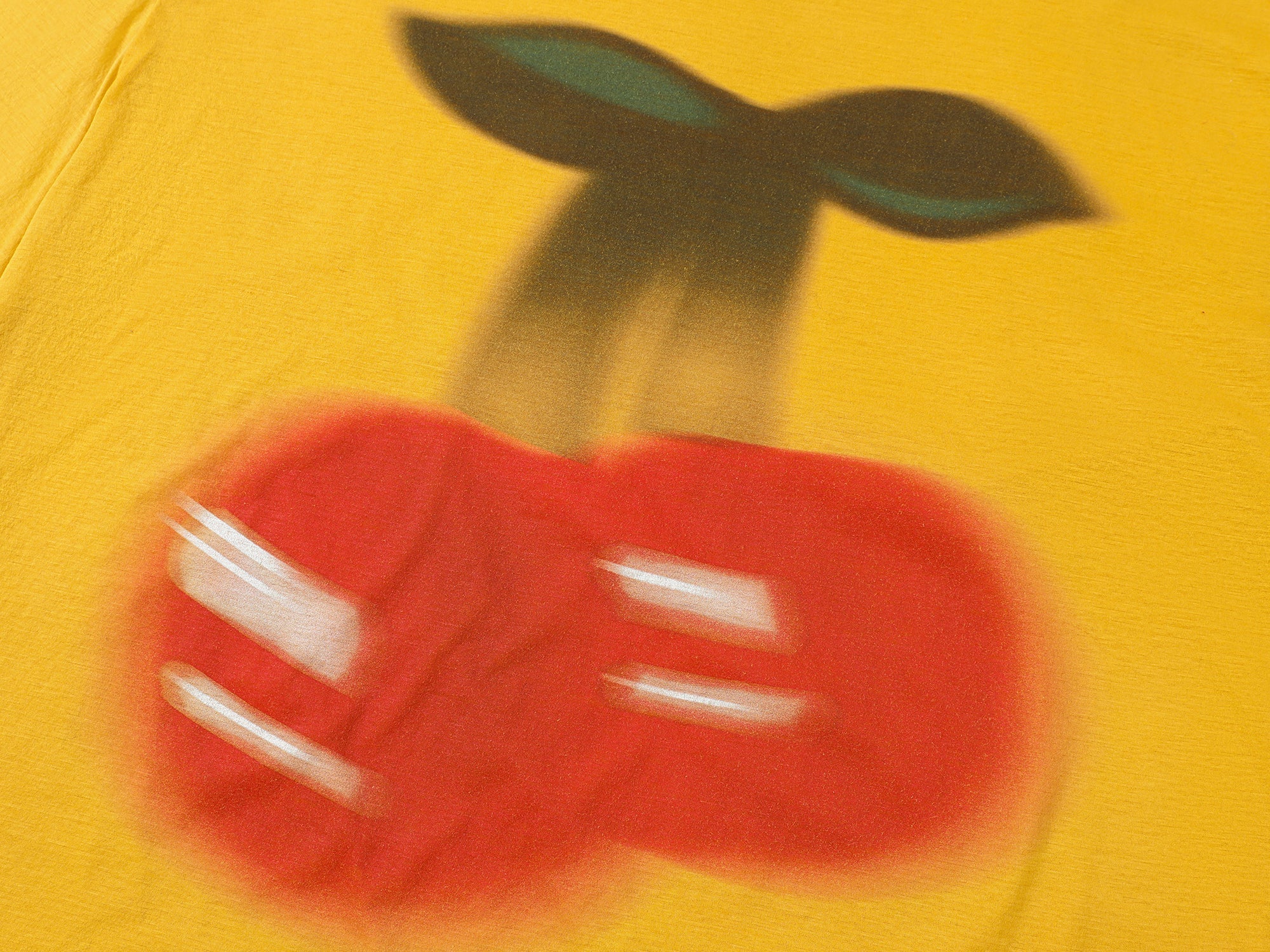 Dynamic cherry long-sleeve t-shirt