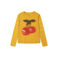 Sporty cherry long-sleeve t-shirt