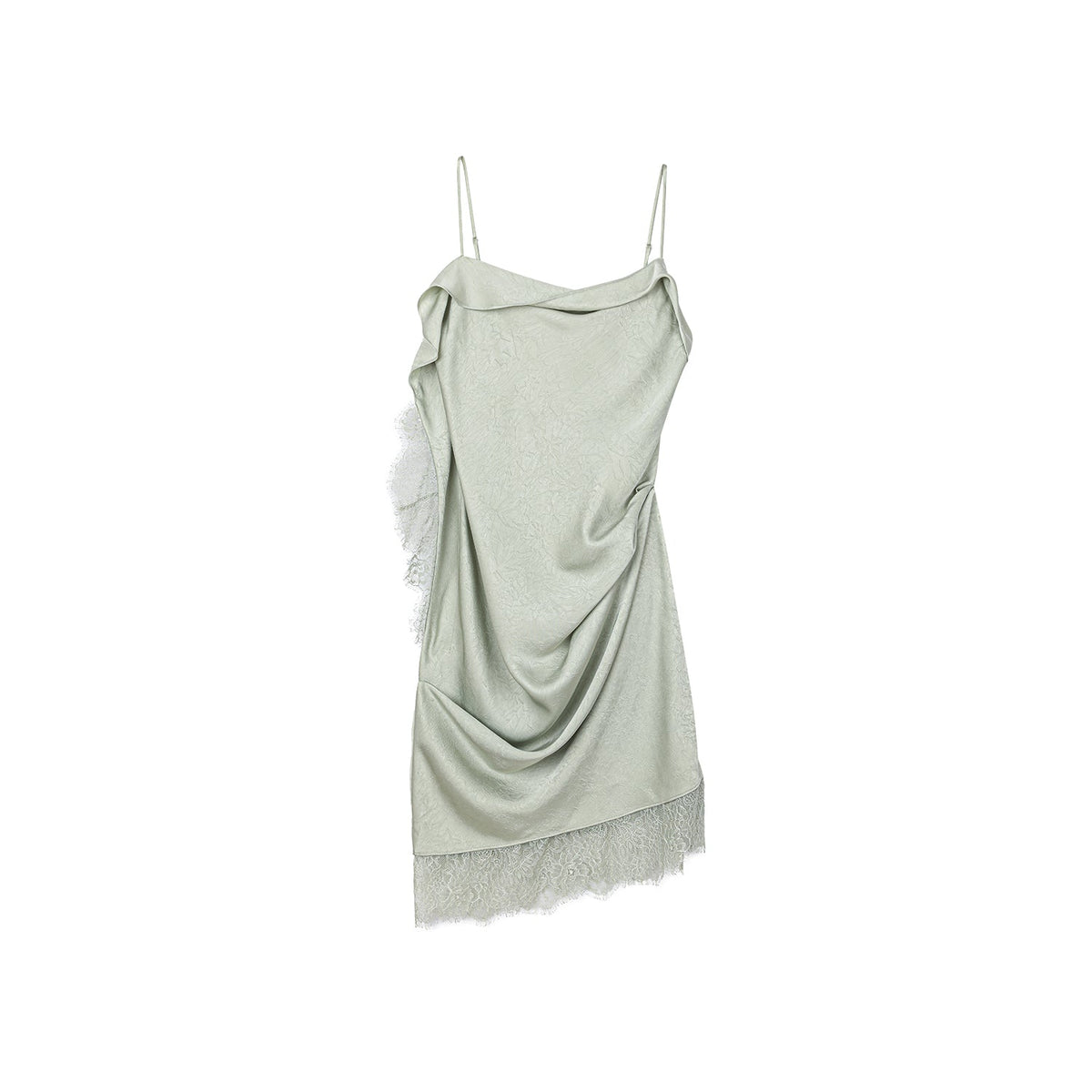 Free-flowing lift slip dress