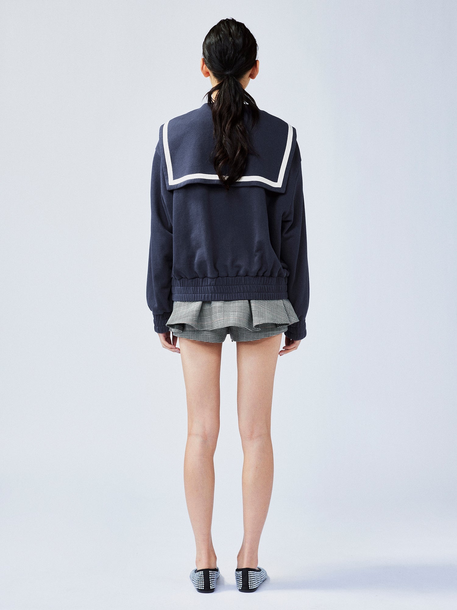 Introverted I-type personality duck pullover sweater