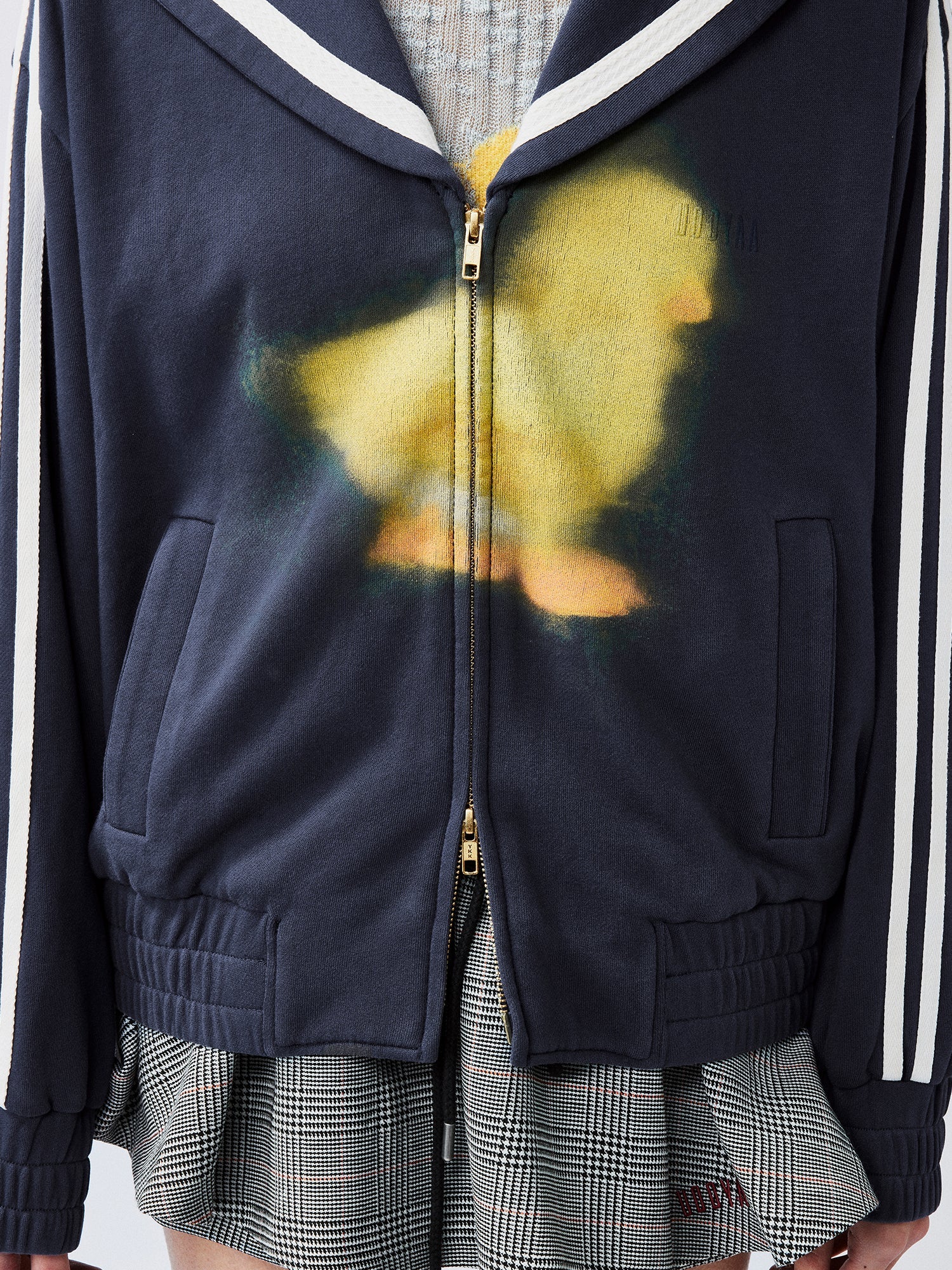 Introverted I-type personality duck pullover sweater