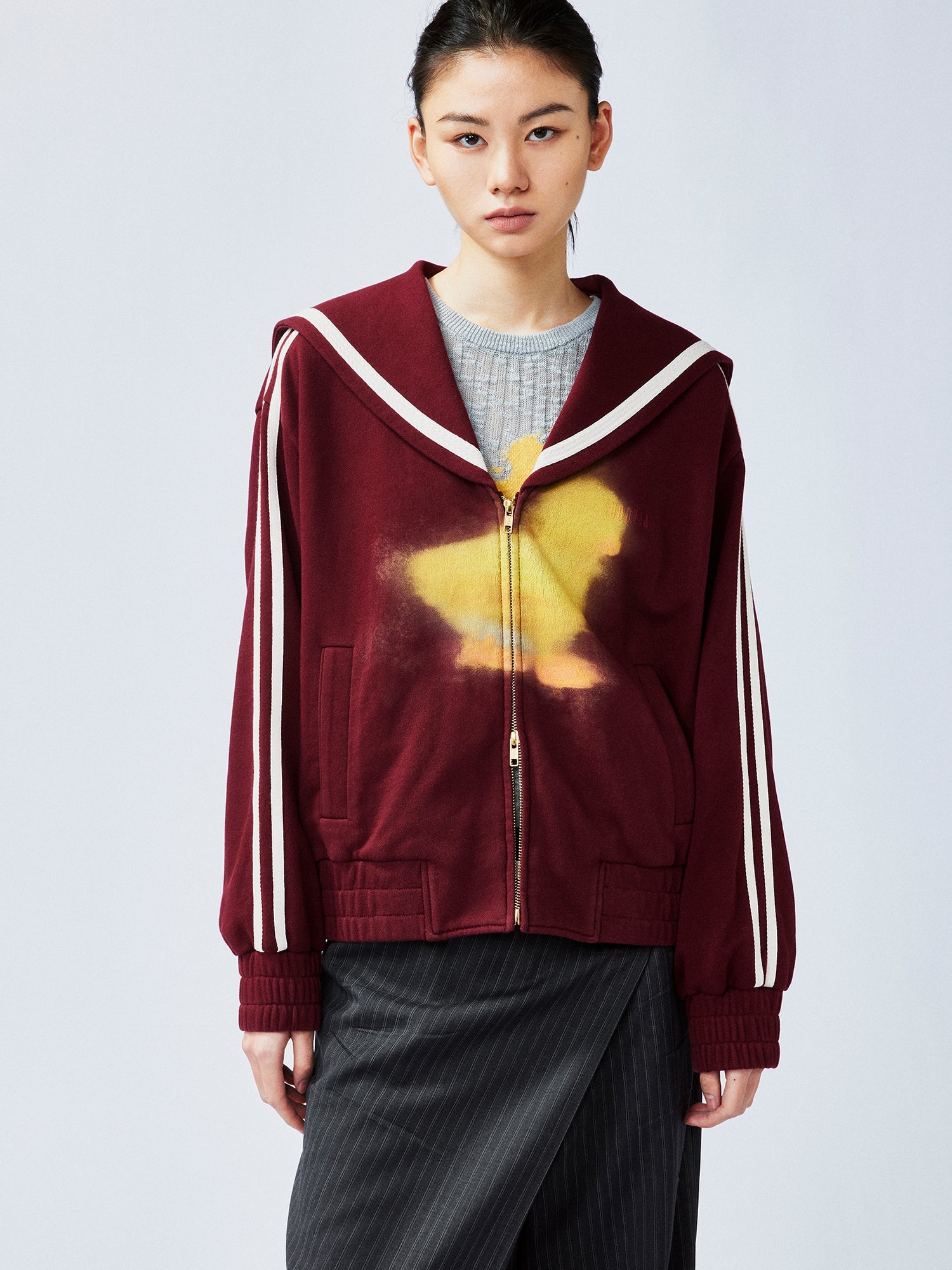 Introverted I-type personality duck pullover sweater