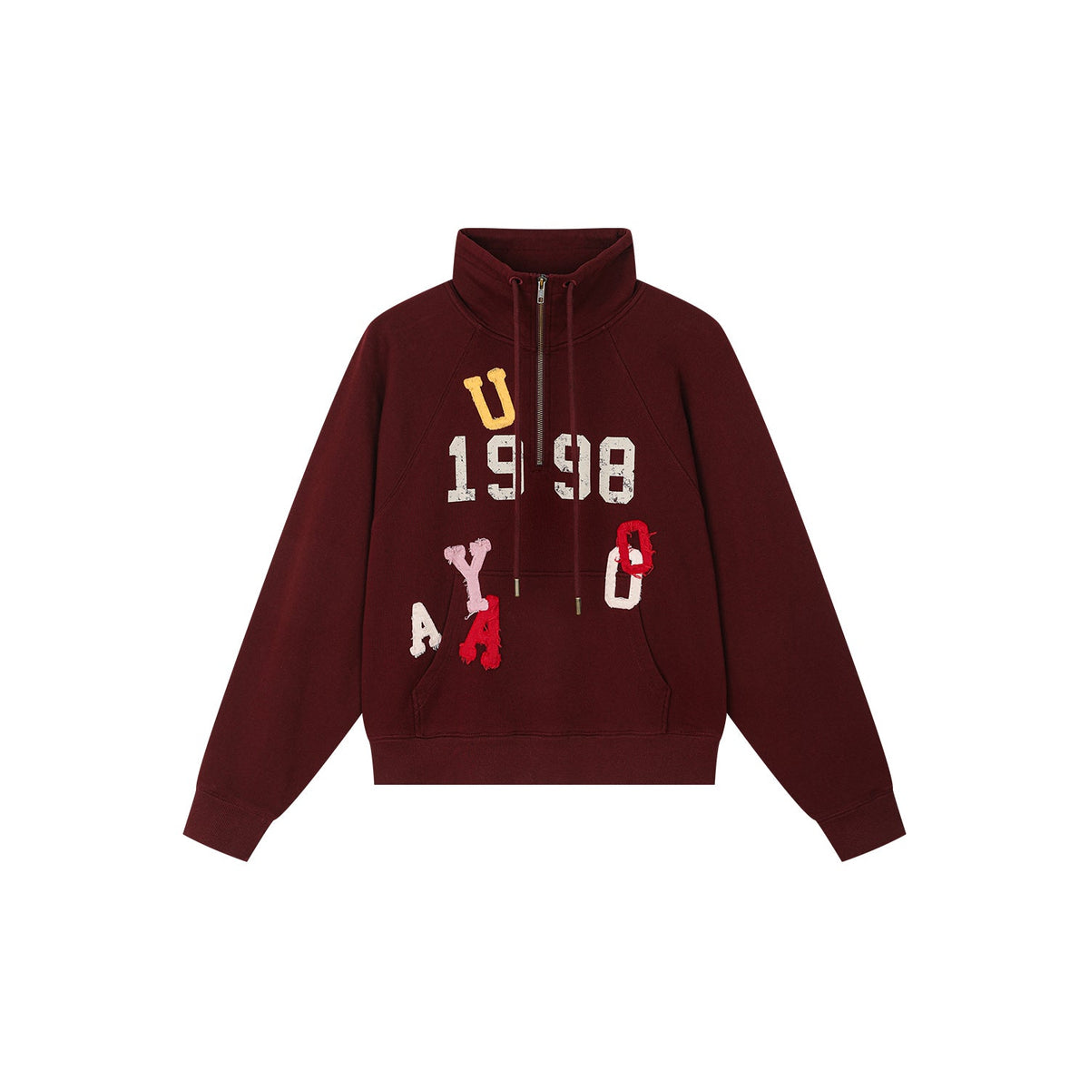 New vintage playful applique logo sweatshirt