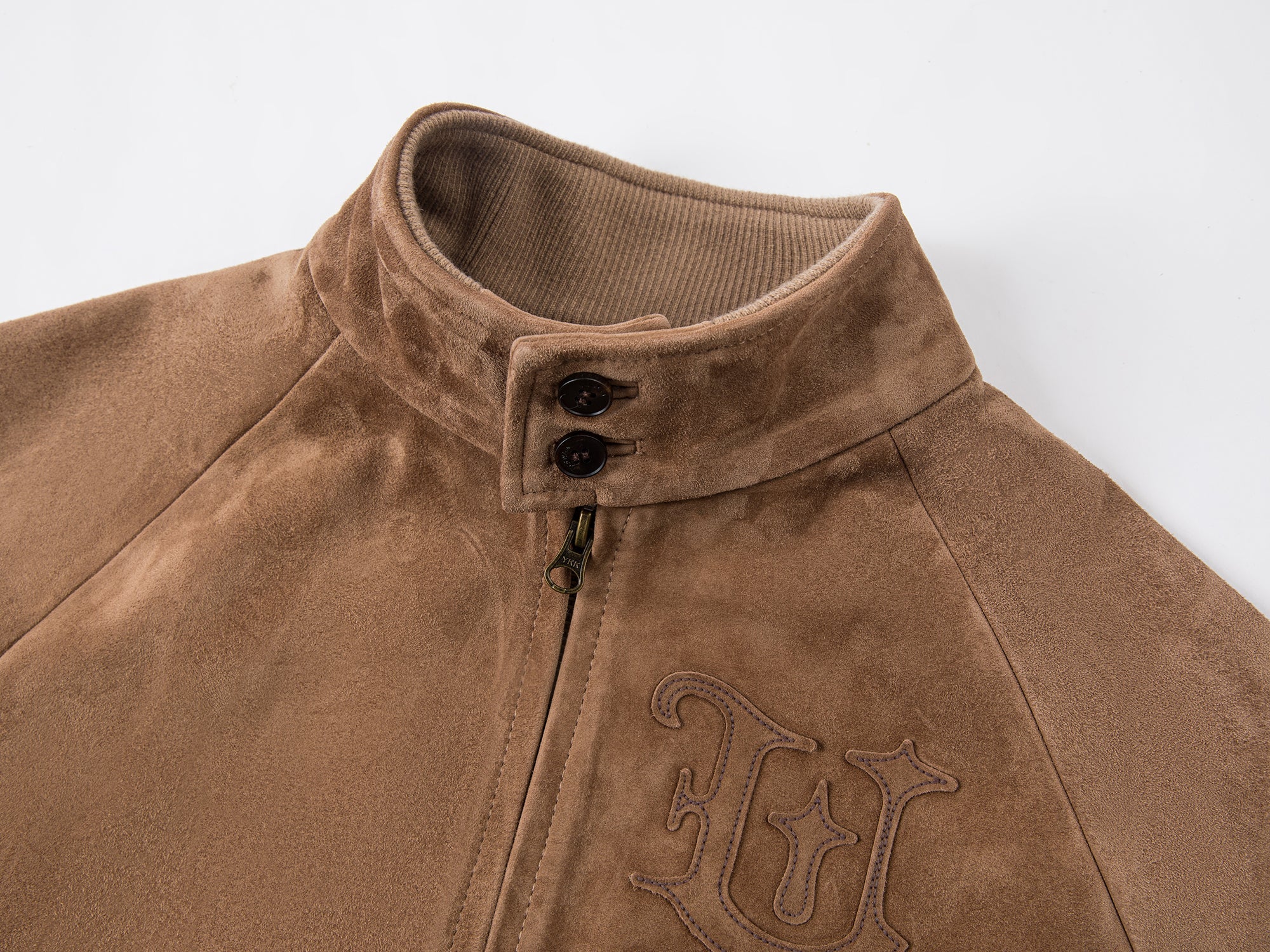 Vintage sheepskin Harrington jacket