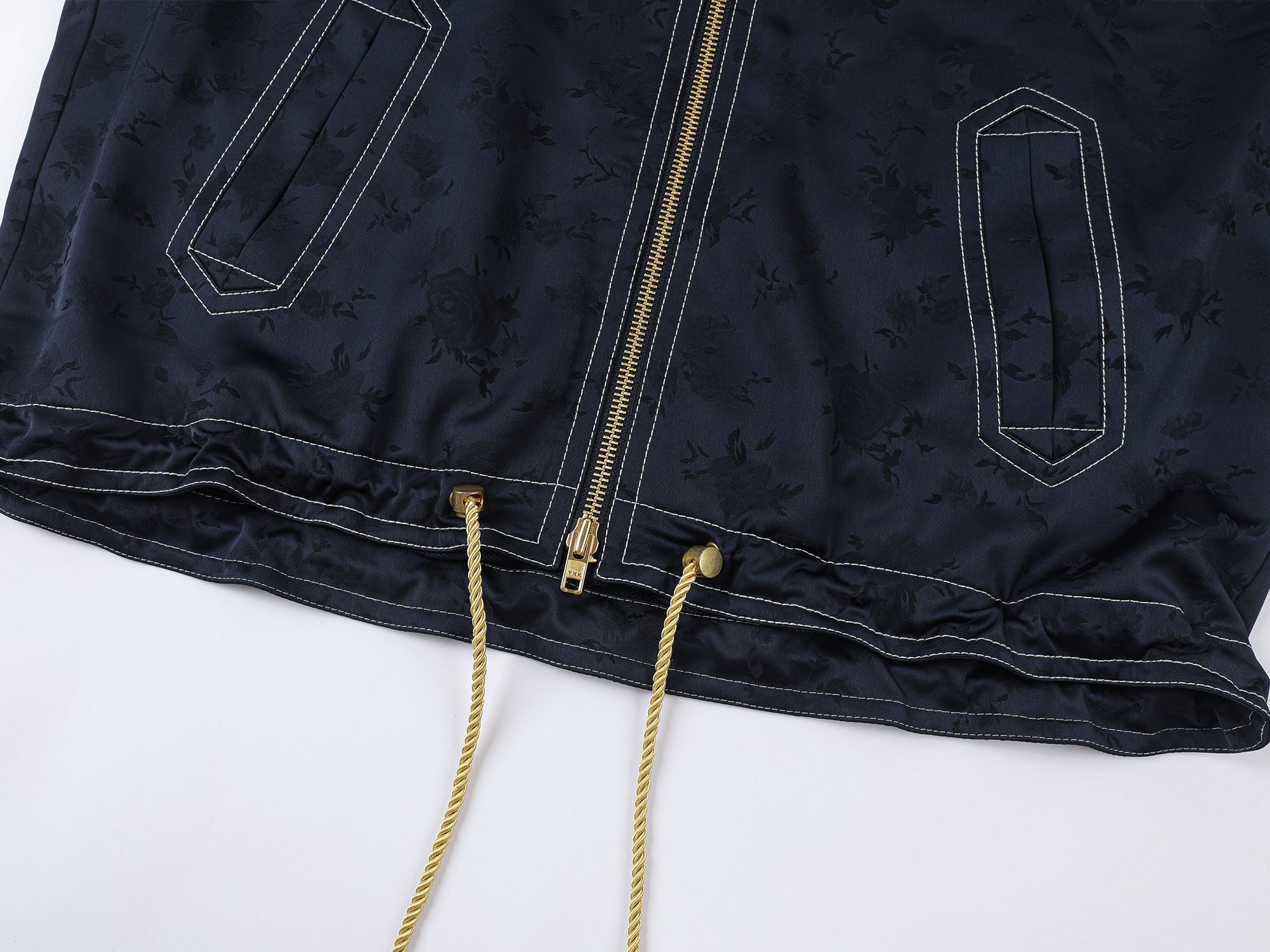 New Vintage satin jacquard jacket