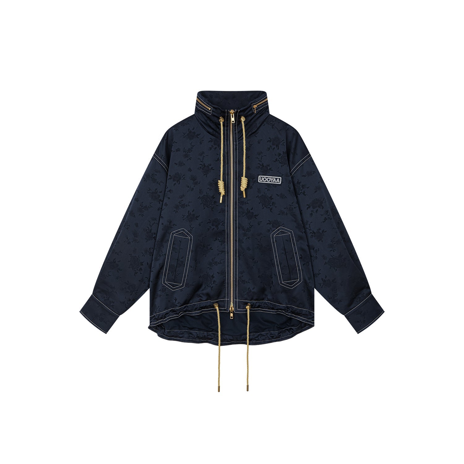 New Vintage satin jacquard jacket