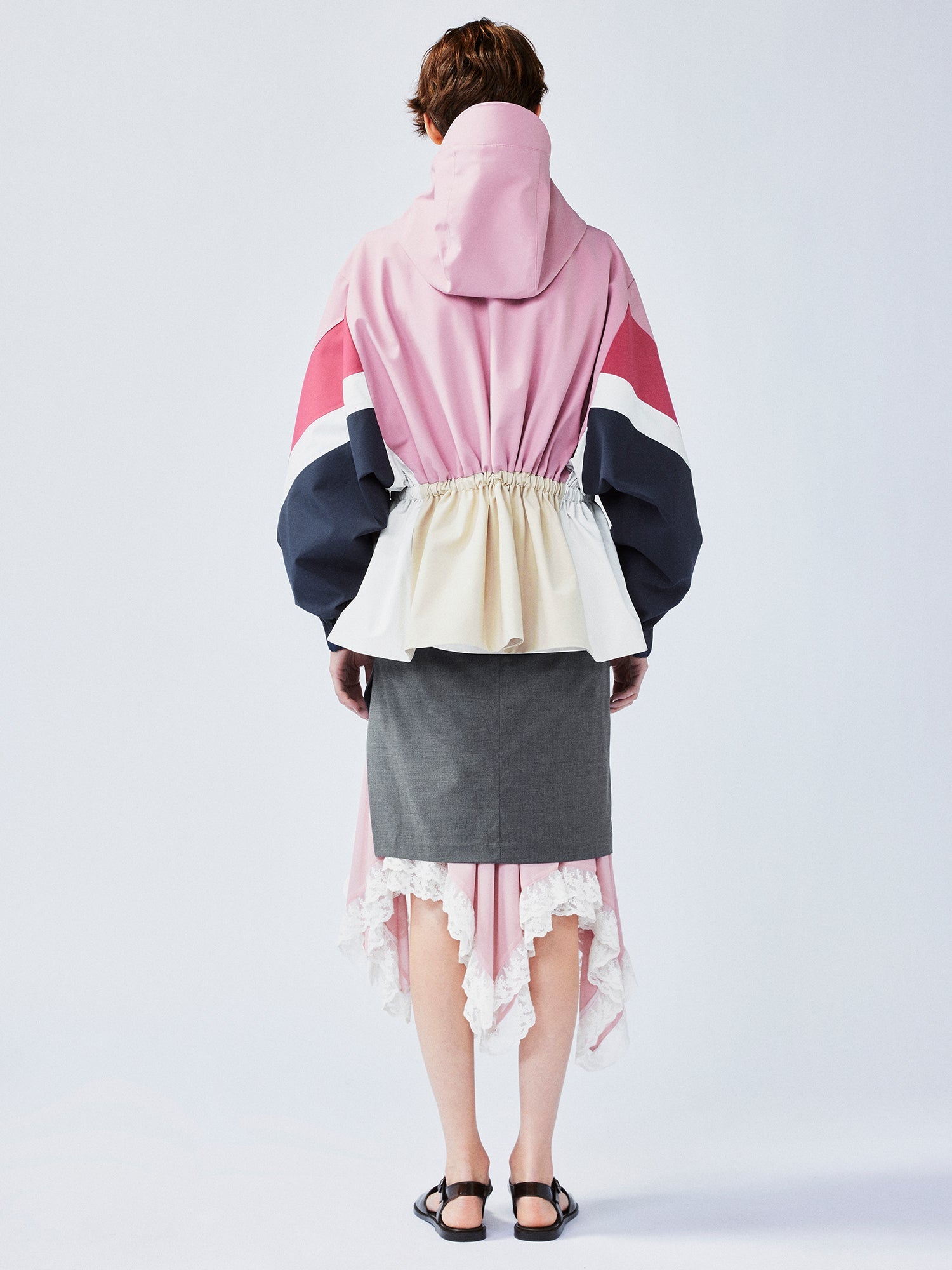 Classic bow functional jacket