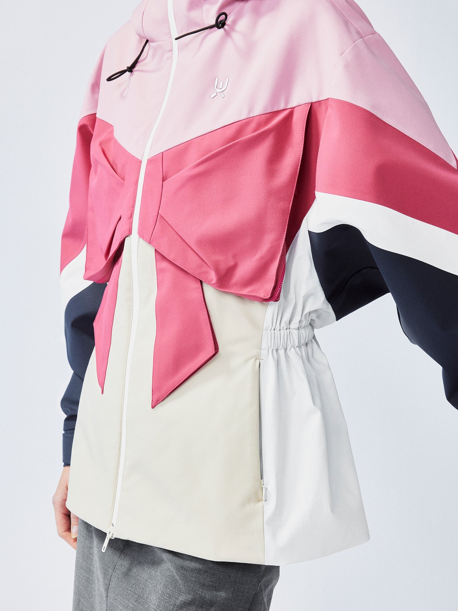 Classic bow functional jacket