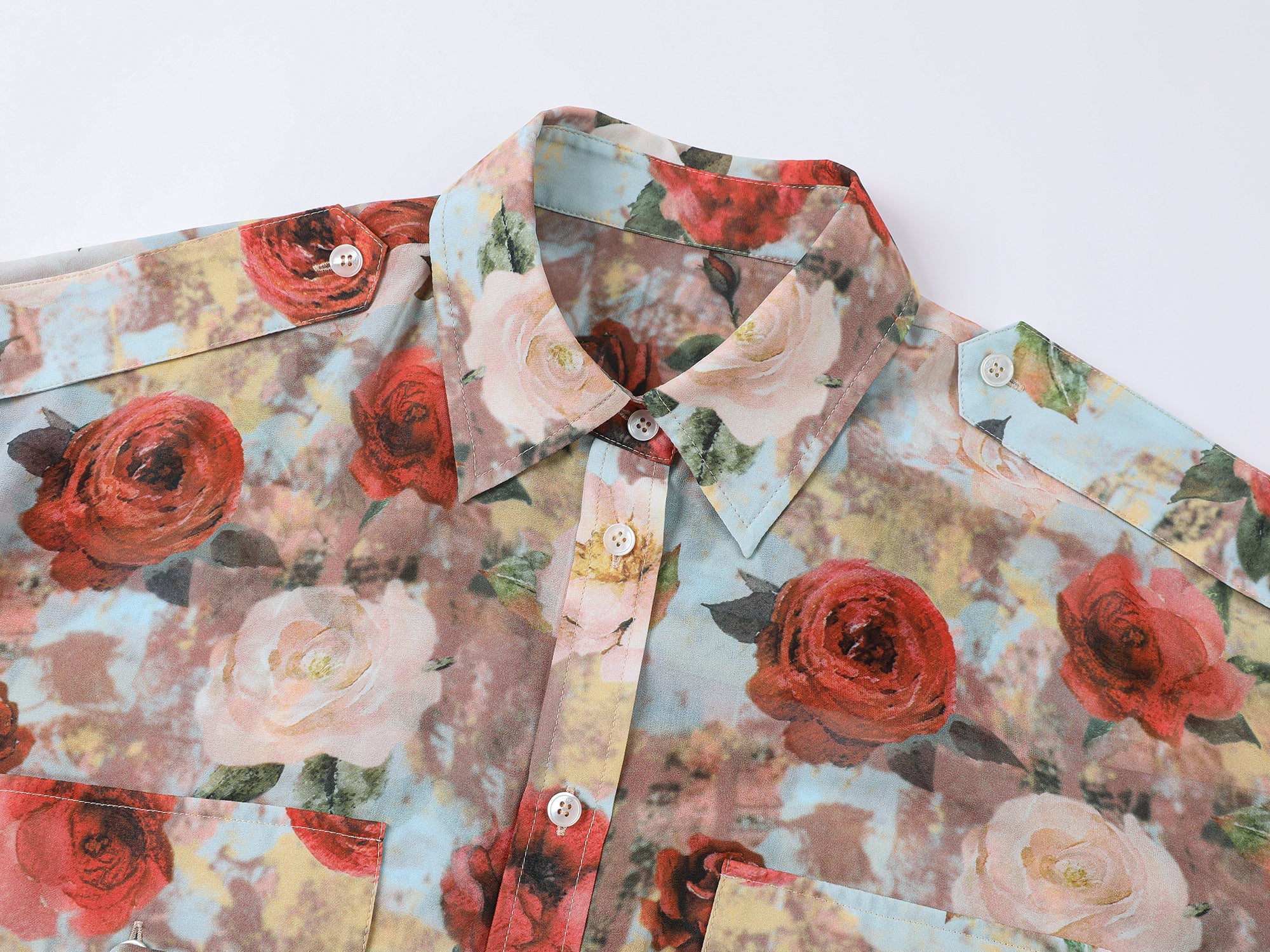 Shirt-tucked into skirt dress