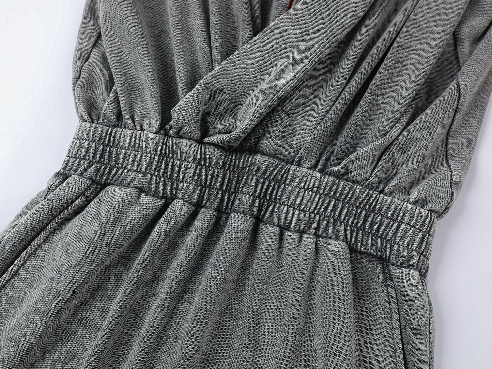 Sweater-tucked skirt dress