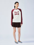 Preppy pleated mini skirt