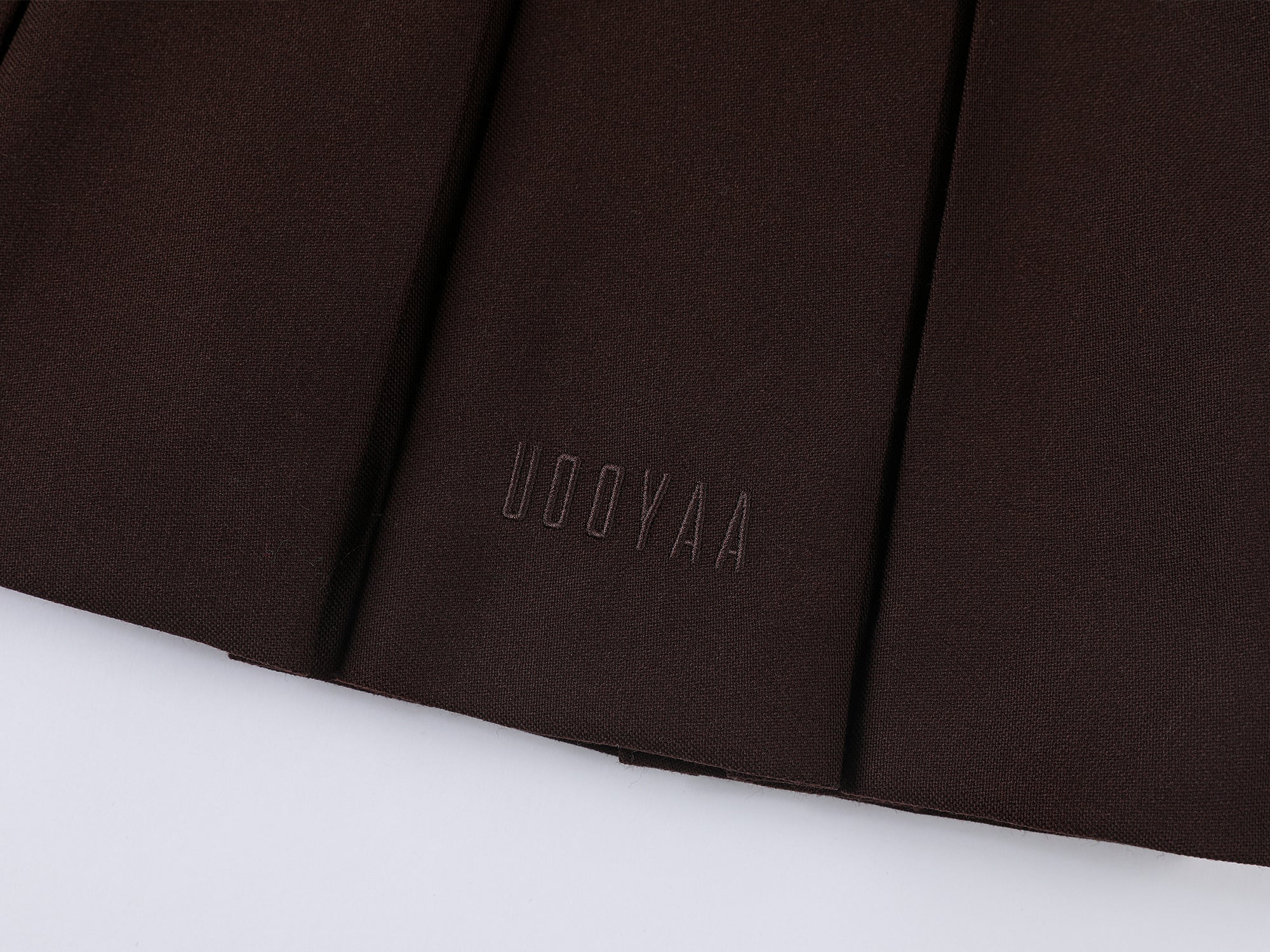 Preppy pleated mini skirt