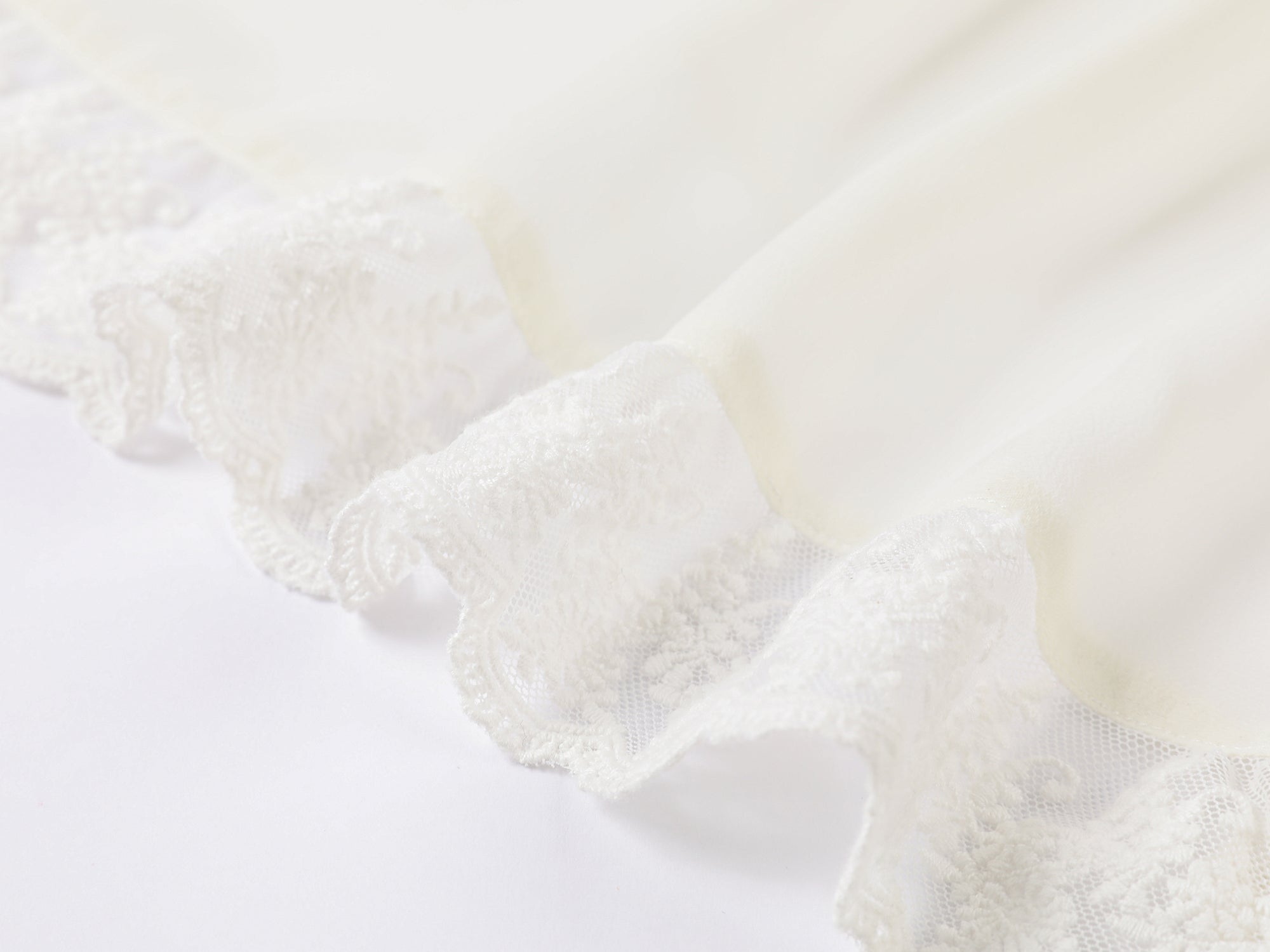 A misaligned suit layered-look skirt