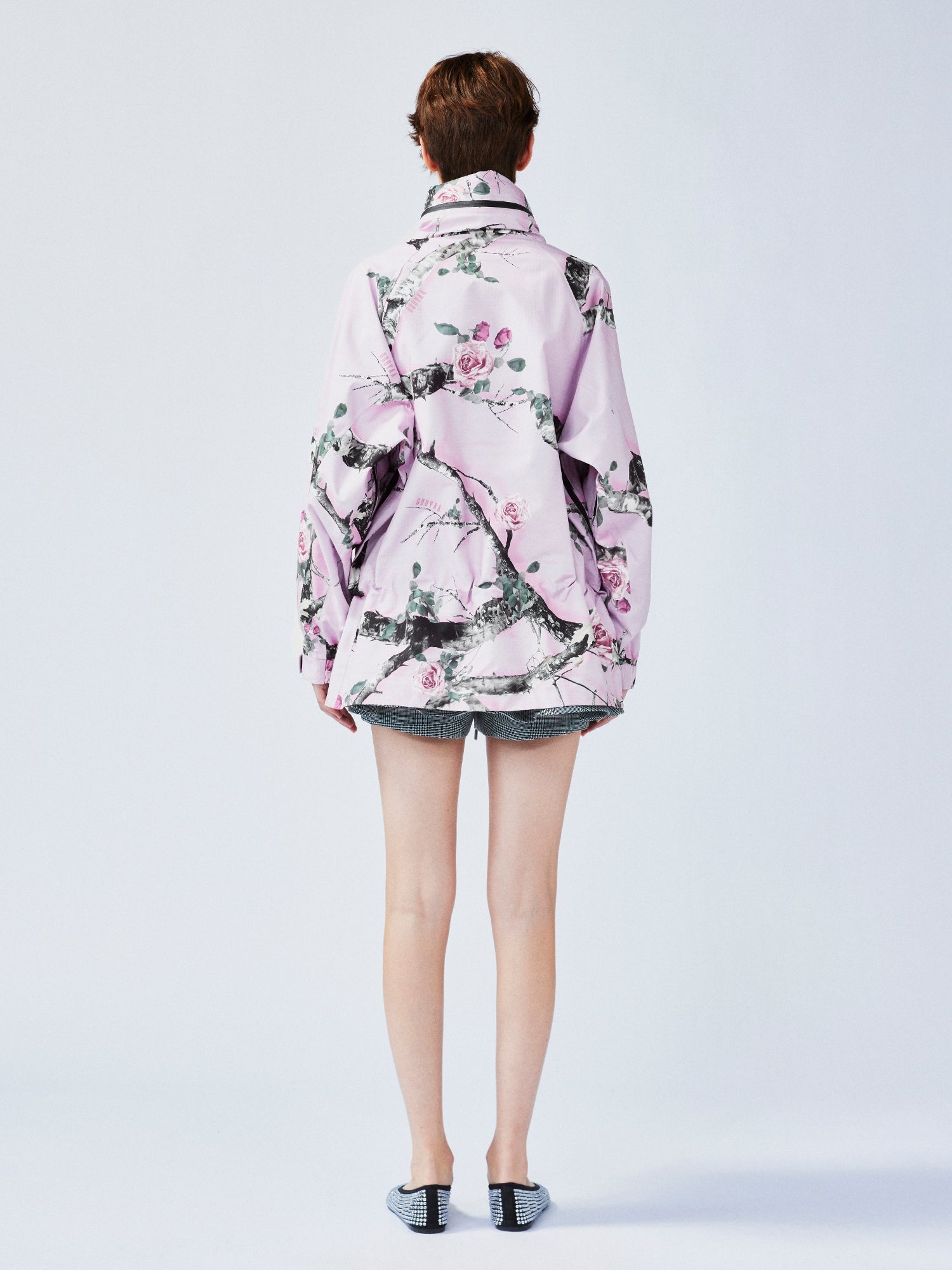 Rose tree pattern camo bow functional jacket