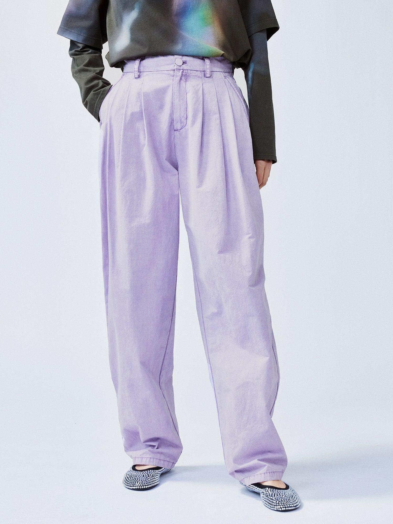 Youthful romantic prince pants