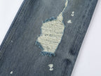 Distressed jeans