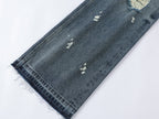 Distressed jeans