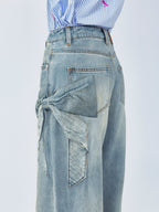 Bow jeans